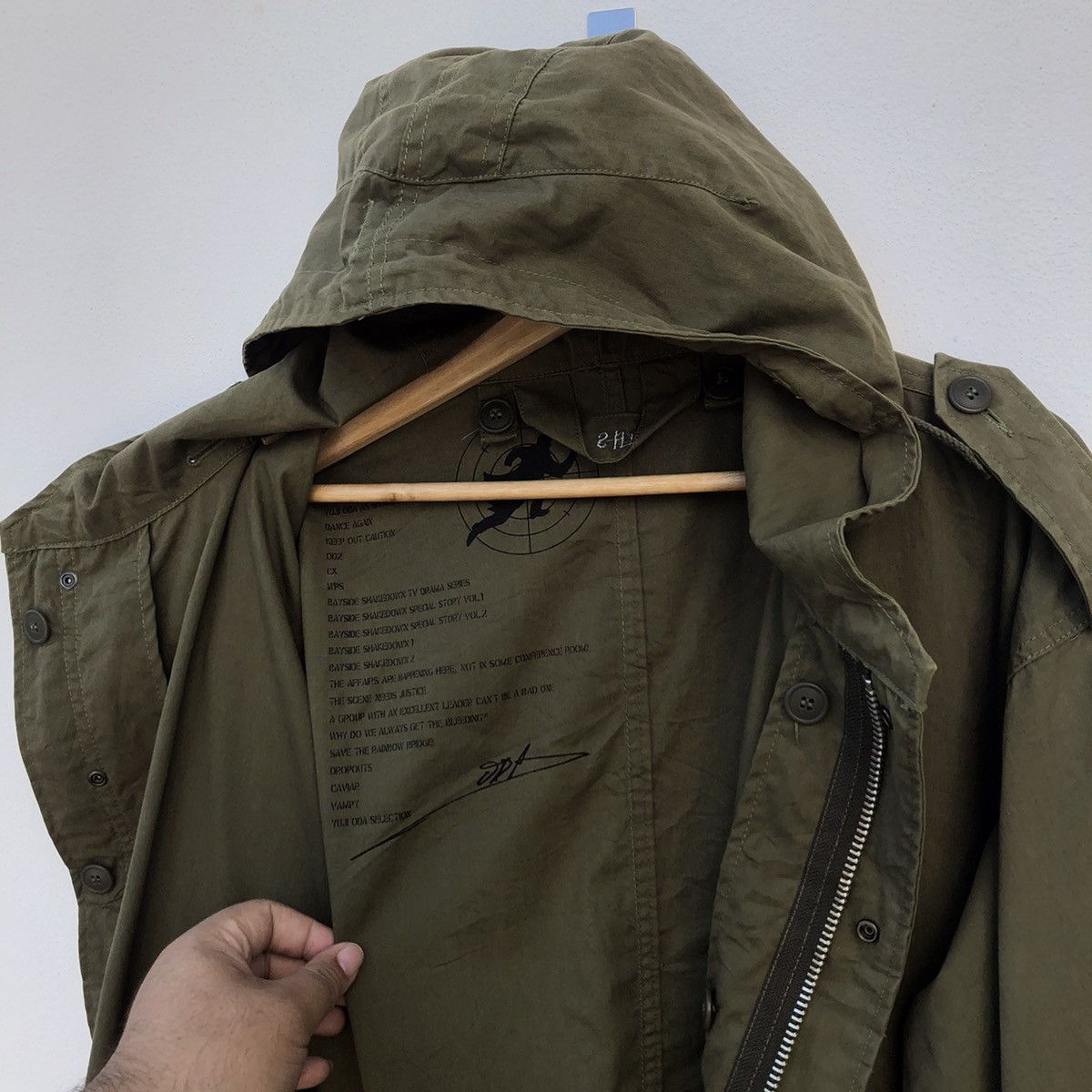 Japanese Brand MILITARY SHU PARKA JACKET FISH TAIL INSPIRED BY RICK OWENS Size US L / EU 52-54 / 3 - 9 Thumbnail
