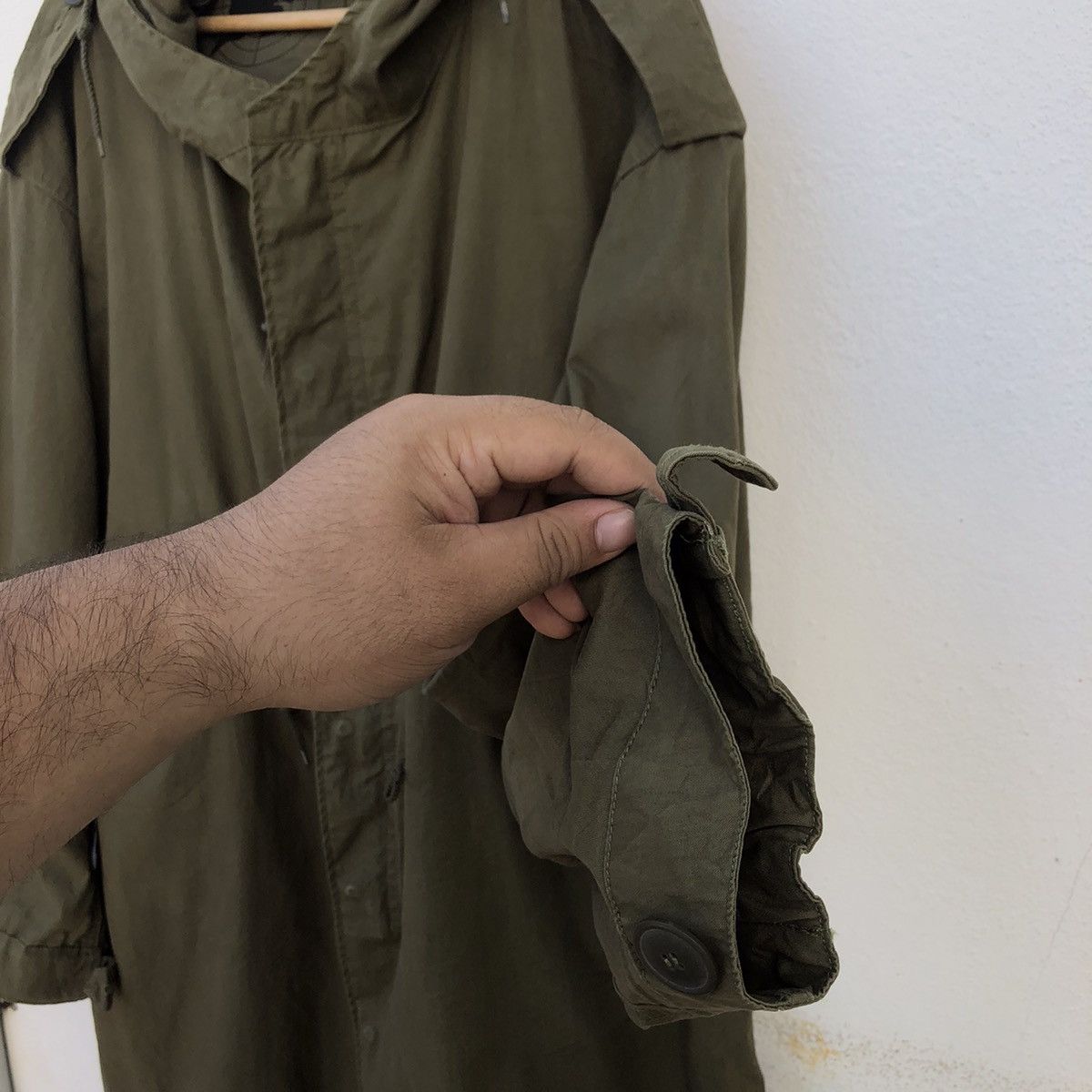 Japanese Brand MILITARY SHU PARKA JACKET FISH TAIL INSPIRED BY RICK OWENS Size US L / EU 52-54 / 3 - 4 Thumbnail