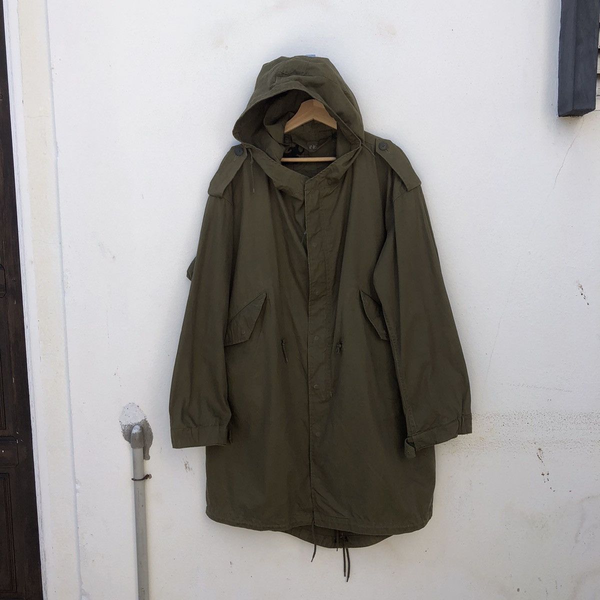 Japanese Brand MILITARY SHU PARKA JACKET FISH TAIL INSPIRED BY RICK OWENS Size US L / EU 52-54 / 3 - 7 Thumbnail