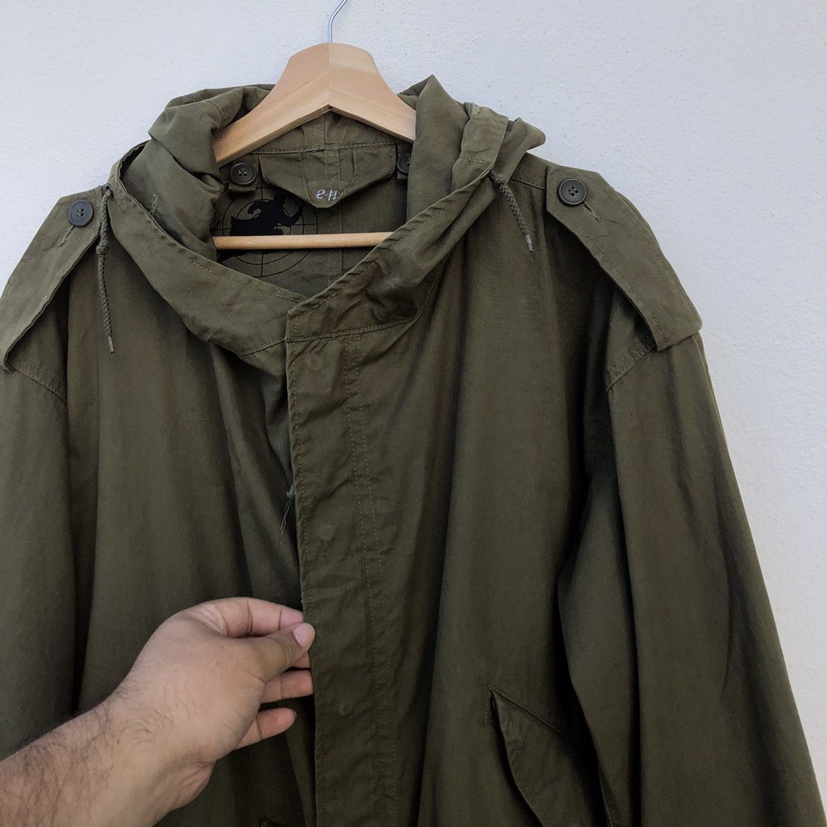 Japanese Brand MILITARY SHU PARKA JACKET FISH TAIL INSPIRED BY RICK OWENS Size US L / EU 52-54 / 3 - 3 Thumbnail