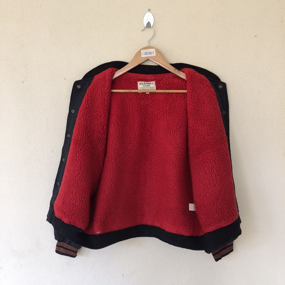 Vintage KEARNEY HOUSE FLIGHT EMBROIDERED BIG LOGO BOMBER JACKET Size US M / EU 48-50 / 2 - 8 Thumbnail