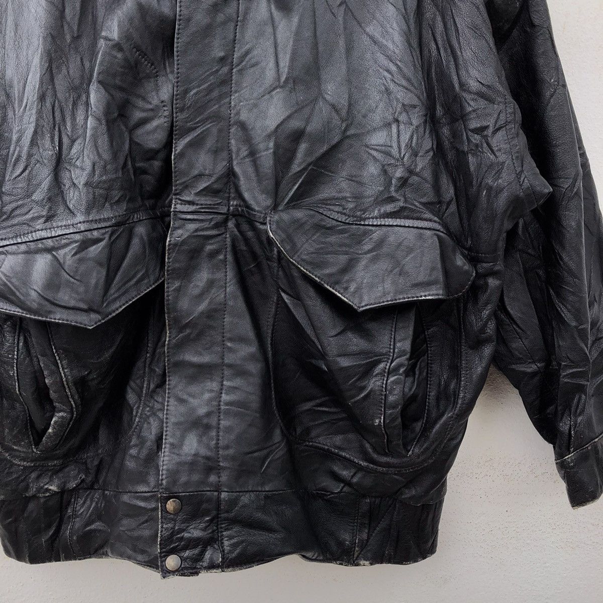 Japanese Brand VINTAGE LEATHER JACKET INSPIRED BY BUZZ RICKSONS Size US M / EU 48-50 / 2 - 3 Thumbnail