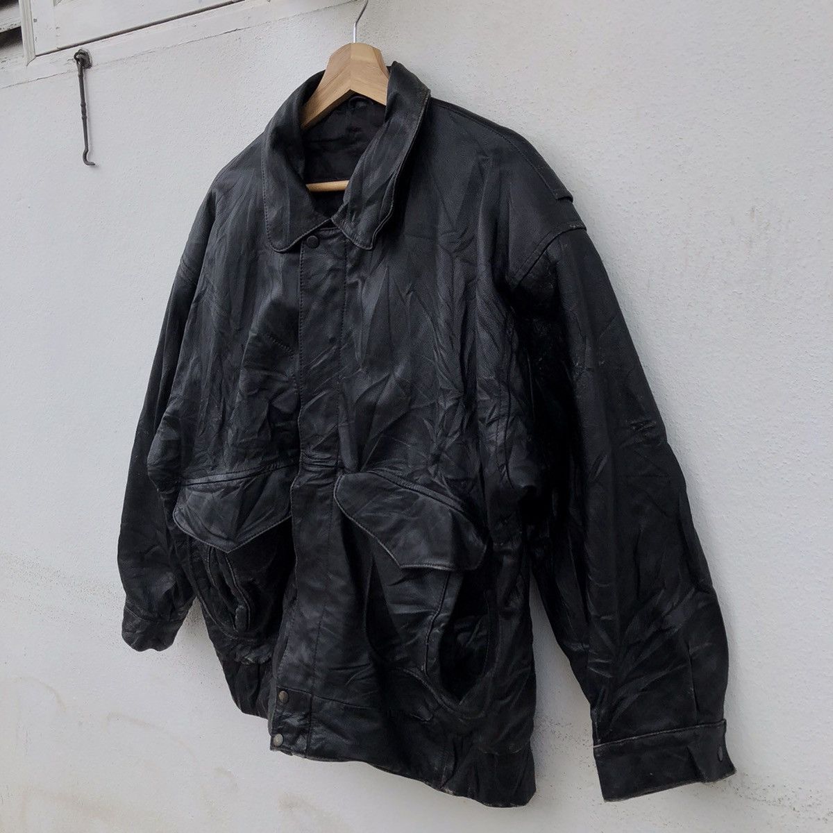Japanese Brand VINTAGE LEATHER JACKET INSPIRED BY BUZZ RICKSONS Size US M / EU 48-50 / 2 - 4 Thumbnail