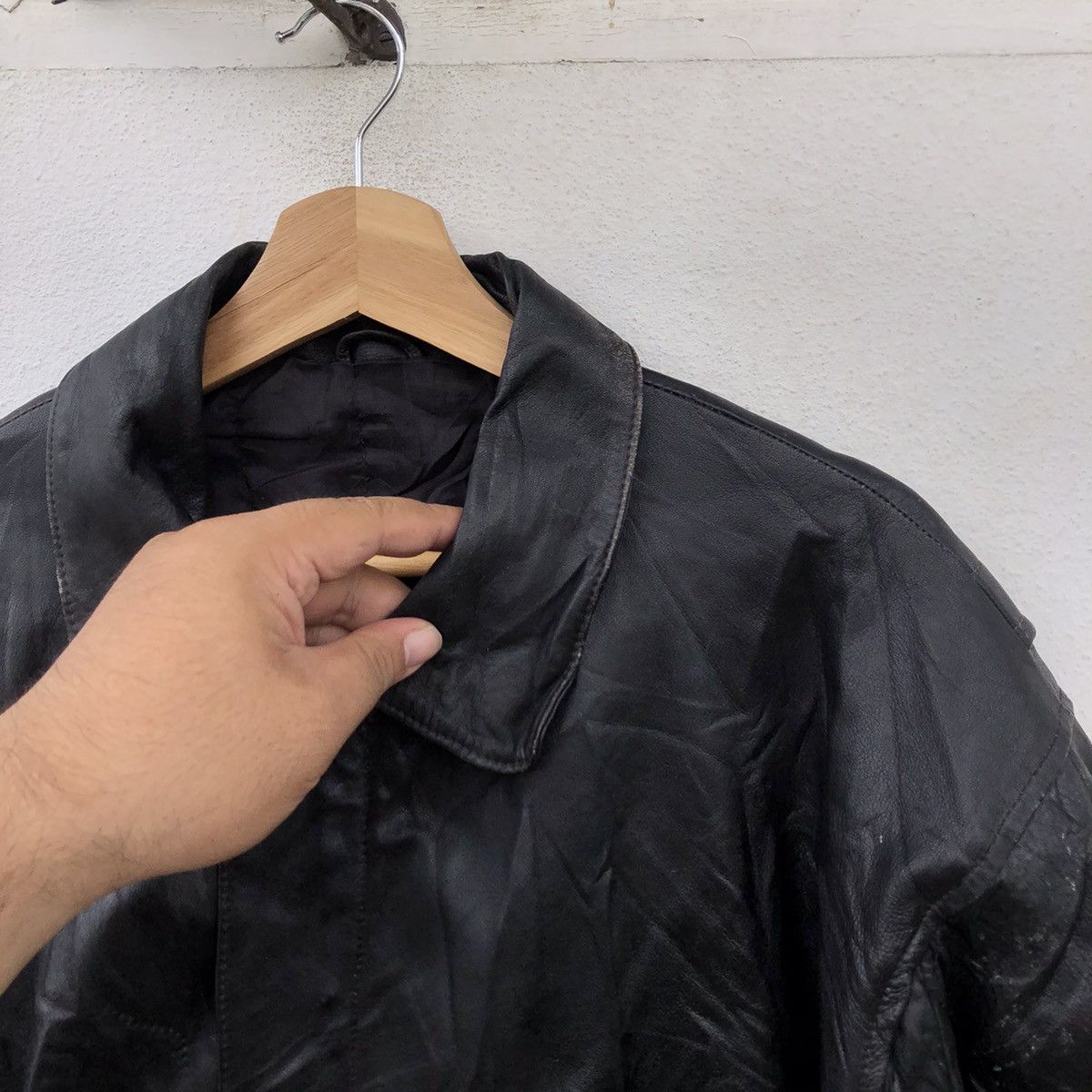 Japanese Brand VINTAGE LEATHER JACKET INSPIRED BY BUZZ RICKSONS Size US M / EU 48-50 / 2 - 6 Thumbnail