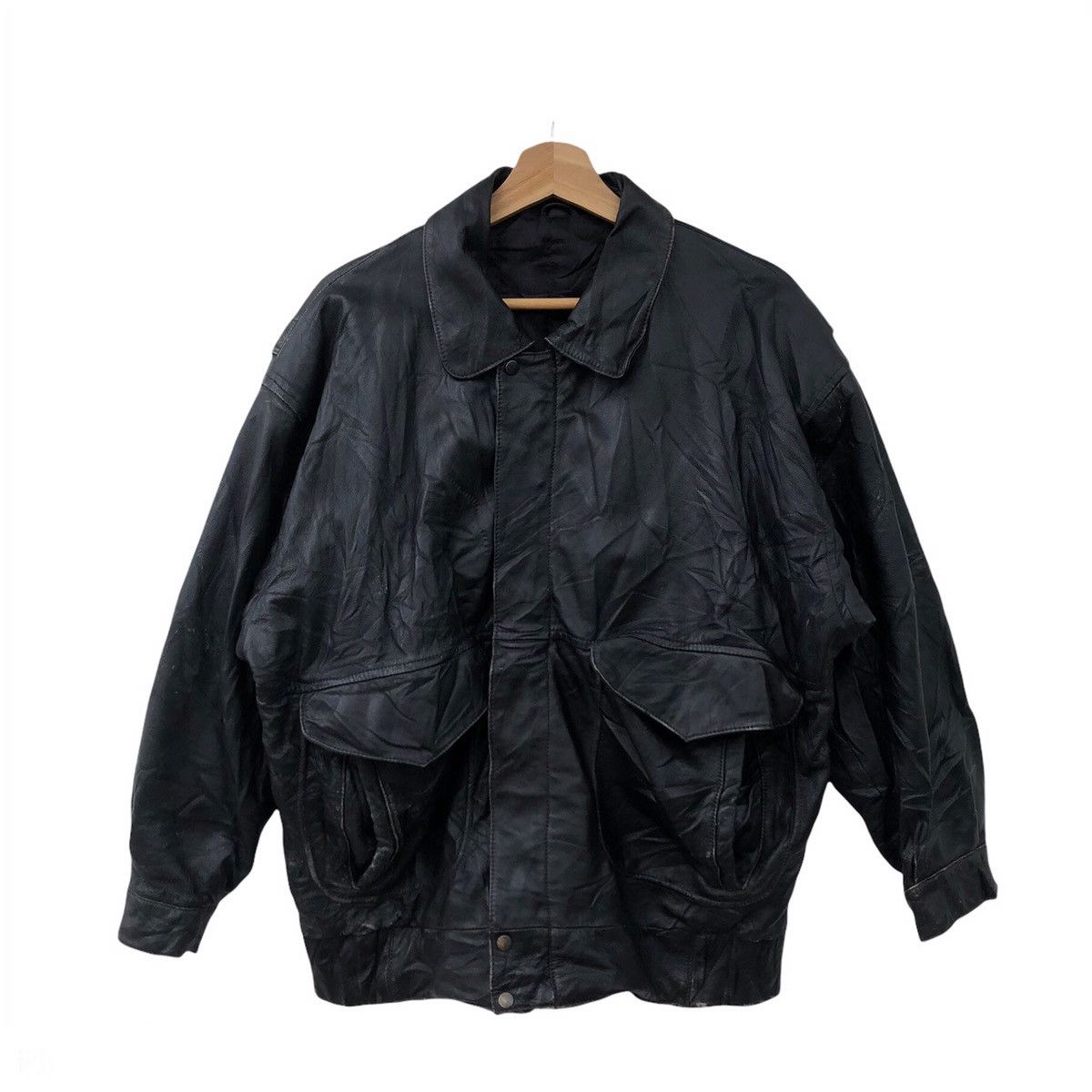 Japanese Brand VINTAGE LEATHER JACKET INSPIRED BY BUZZ RICKSONS Size US M / EU 48-50 / 2 - 1 Thumbnail