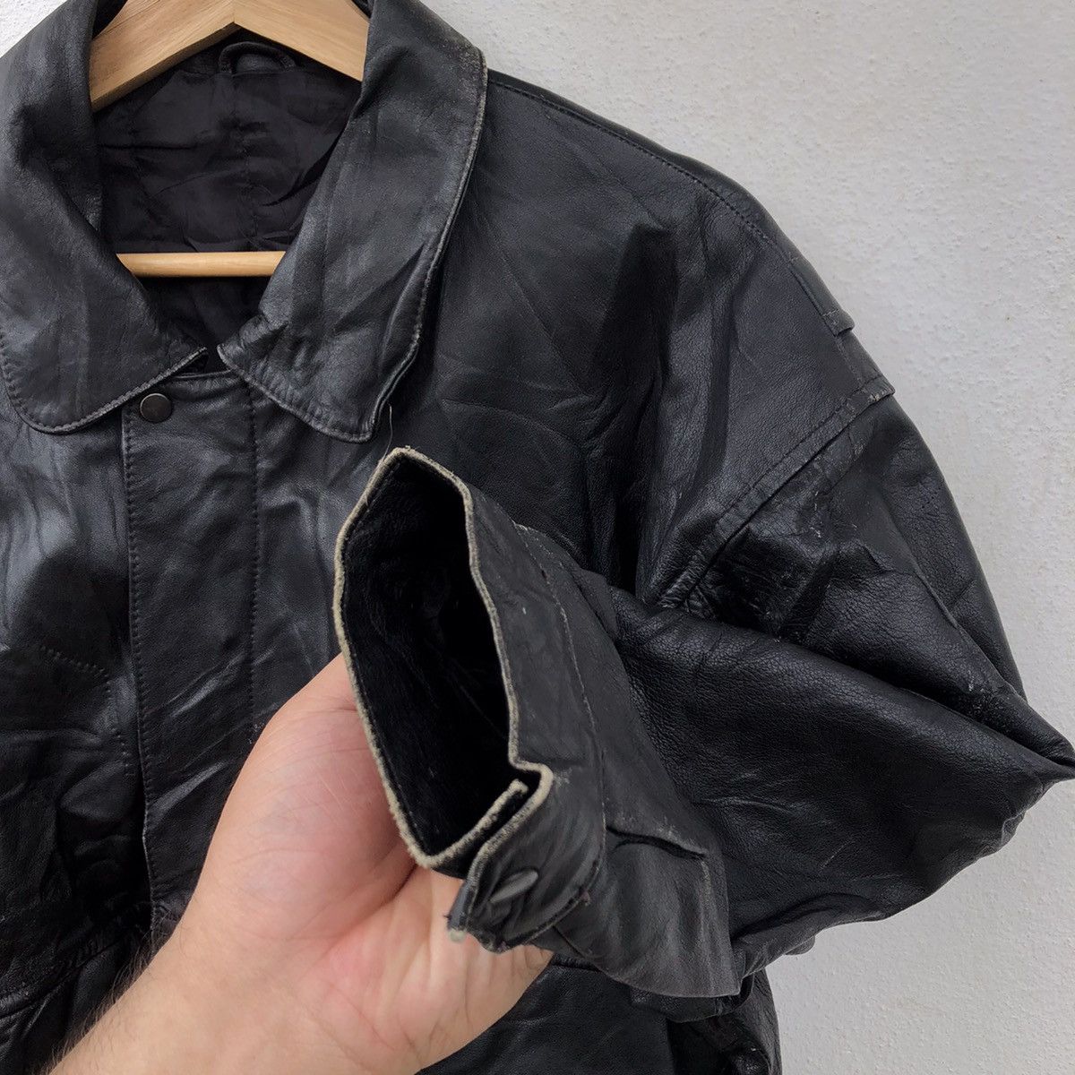 Japanese Brand VINTAGE LEATHER JACKET INSPIRED BY BUZZ RICKSONS Size US M / EU 48-50 / 2 - 5 Thumbnail