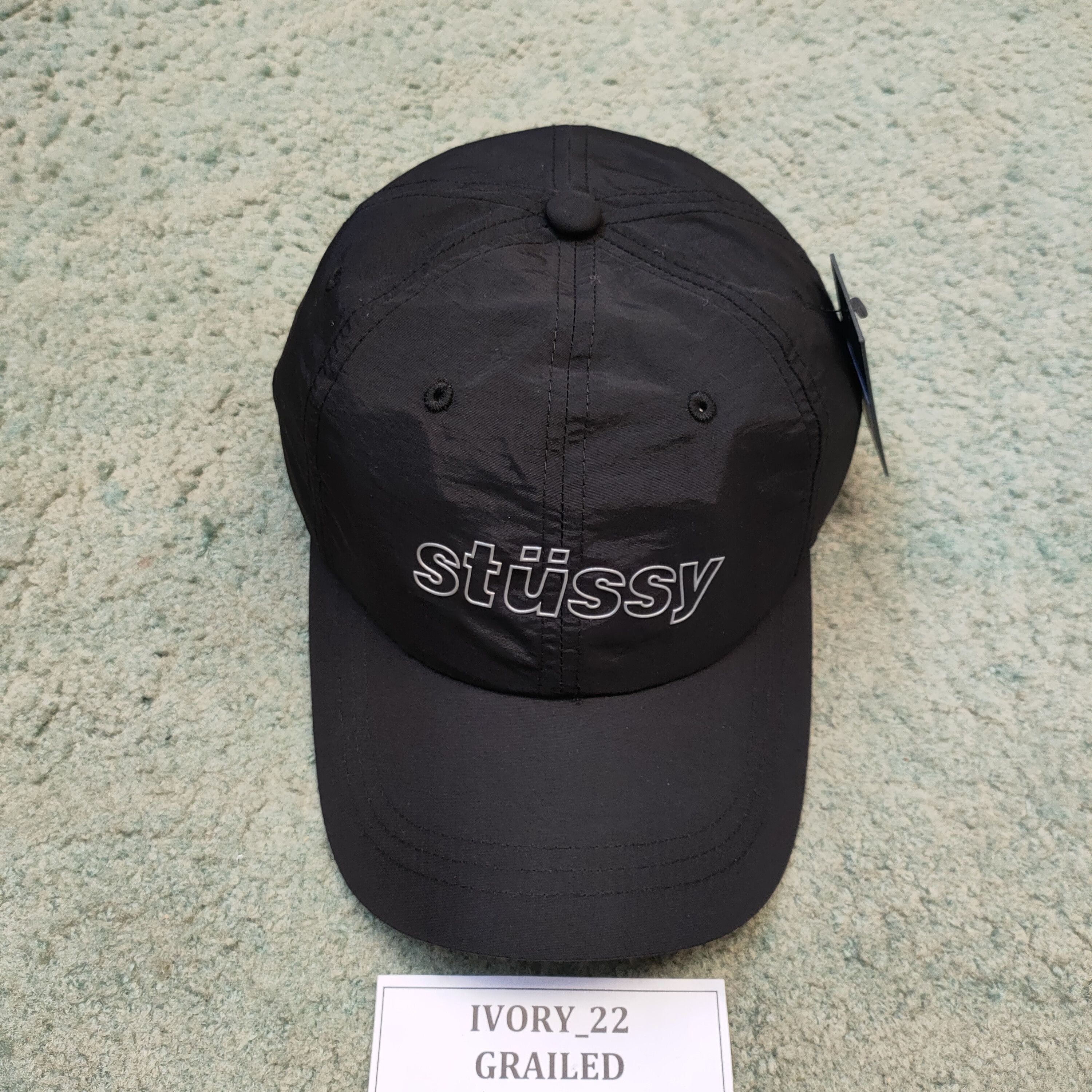Streetwear × Stussy Stussy Nylon Reflective Cap | Grailed