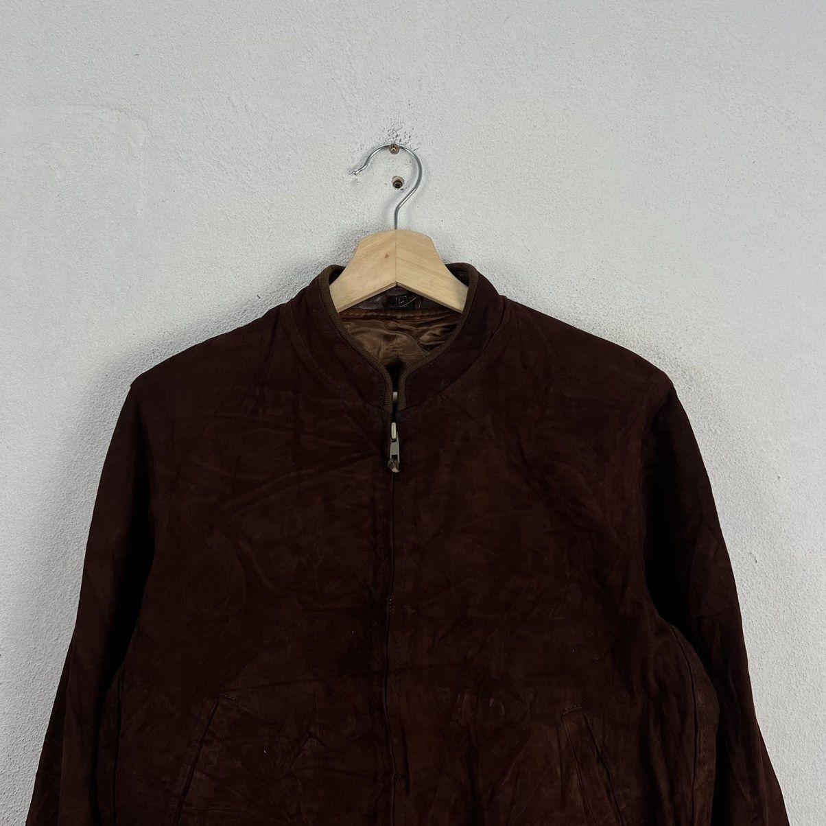 Genuine Leather VINTAGE GENUINE LEATHER ROYAL JAPAN BOMBER STYLE DESIGN Size US M / EU 48-50 / 2 - 3 Thumbnail