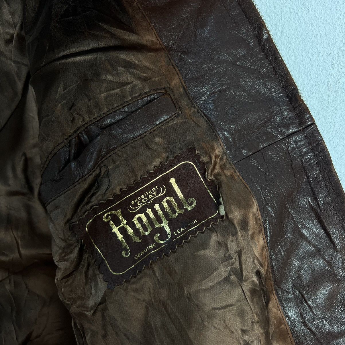 Genuine Leather VINTAGE GENUINE LEATHER ROYAL JAPAN BOMBER STYLE DESIGN Size US M / EU 48-50 / 2 - 11 Thumbnail