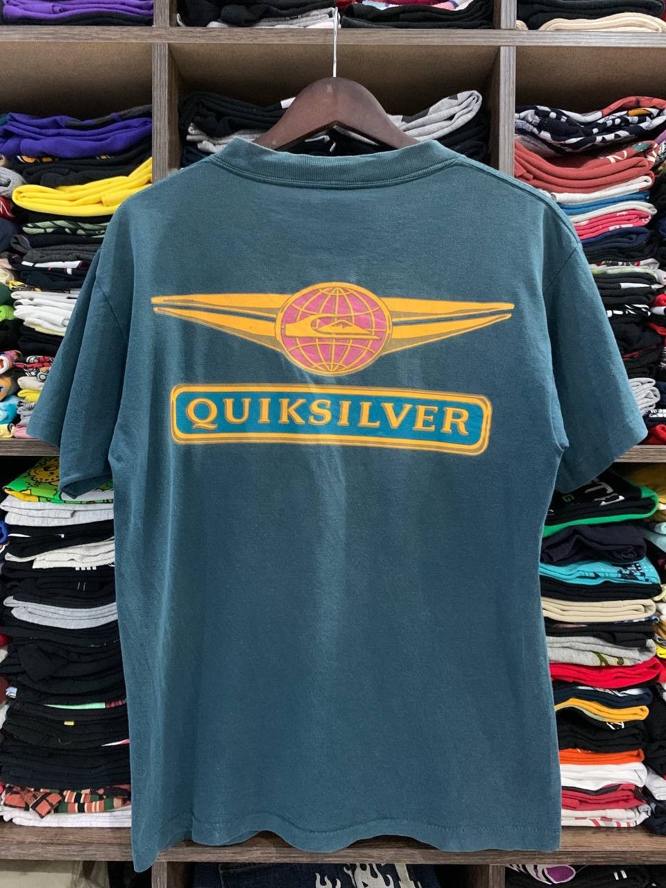 Quiksilver Vintage 1990s Quiksilver Australia Surf Tee Size US S / EU 44-46 / 1 - 4 Thumbnail