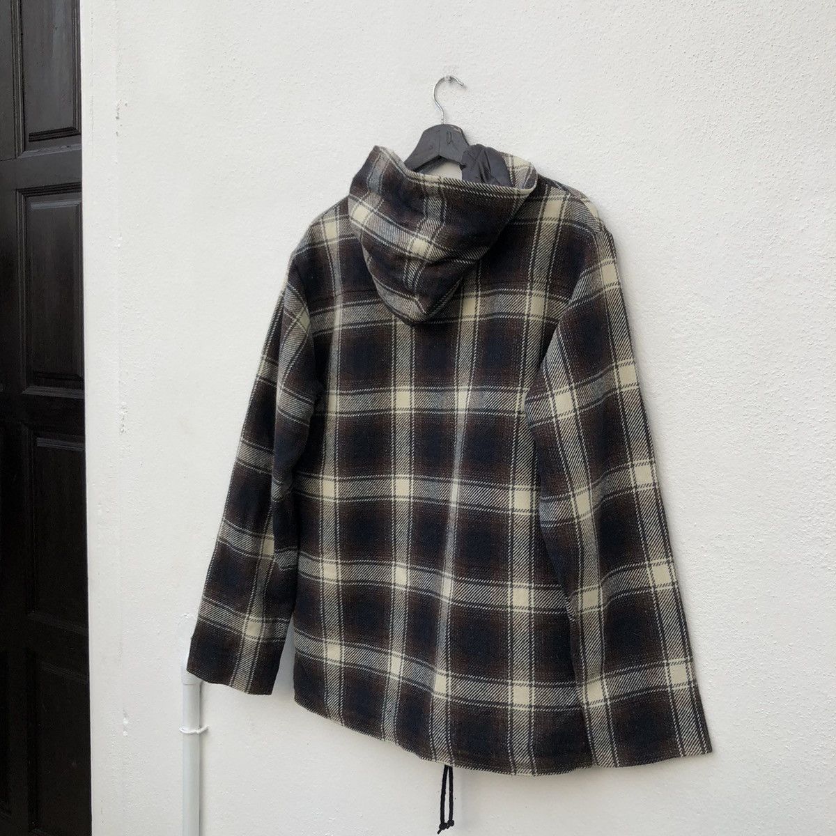 A.P.C. RARE CHECKED TARTAN DESIGN HOODIE JACKET APC JAPAN Size US S / EU 44-46 / 1 - 9 Thumbnail