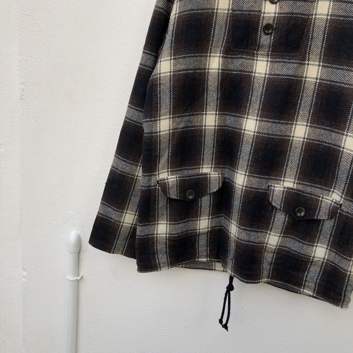 A.P.C. RARE CHECKED TARTAN DESIGN HOODIE JACKET APC JAPAN Size US S / EU 44-46 / 1 - 4 Thumbnail