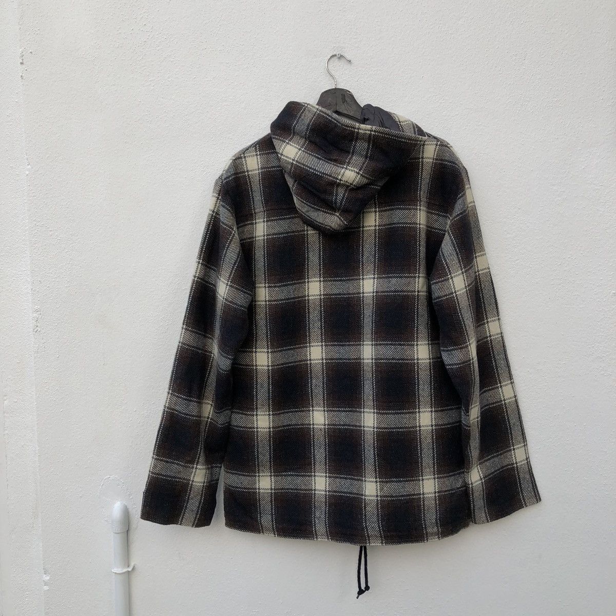 A.P.C. RARE CHECKED TARTAN DESIGN HOODIE JACKET APC JAPAN Size US S / EU 44-46 / 1 - 8 Thumbnail