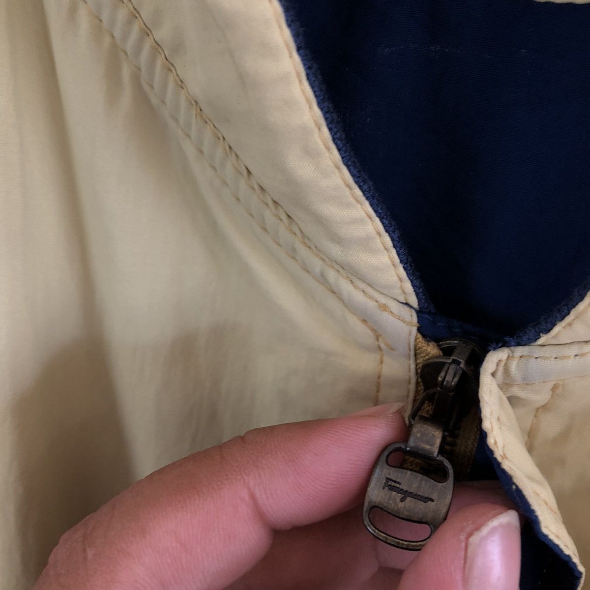 Japanese Brand SALVATORE FERRAGAMO RARE BOMBER JACKET STYLE MADE IN ITALY Size US M / EU 48-50 / 2 - 12 Thumbnail