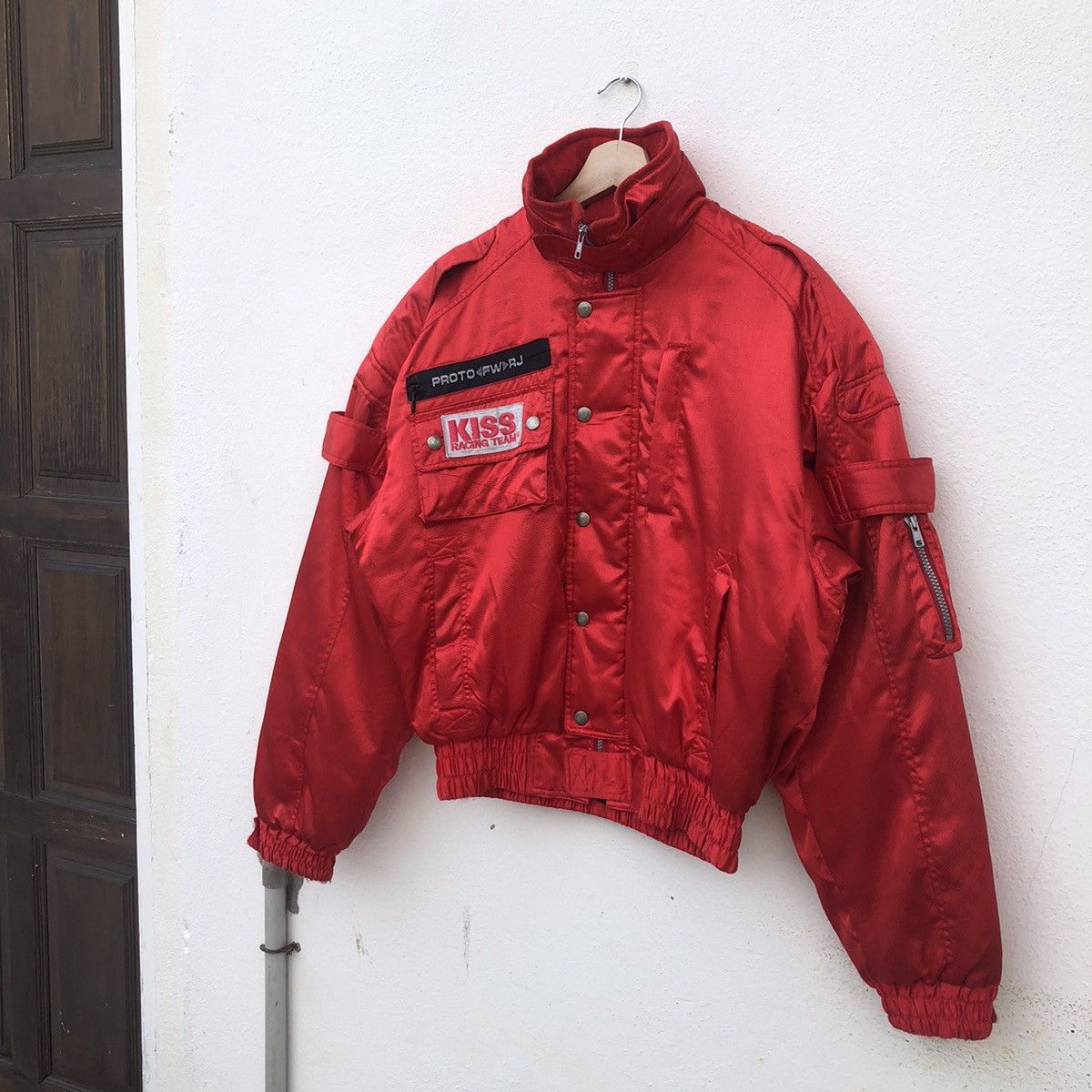 Hein Gericke × Kadoya ‼️RARE‼️ BOMBER JACKET KISS RACING TEAM BIG LOGO Size US L / EU 52-54 / 3 - 3 Thumbnail