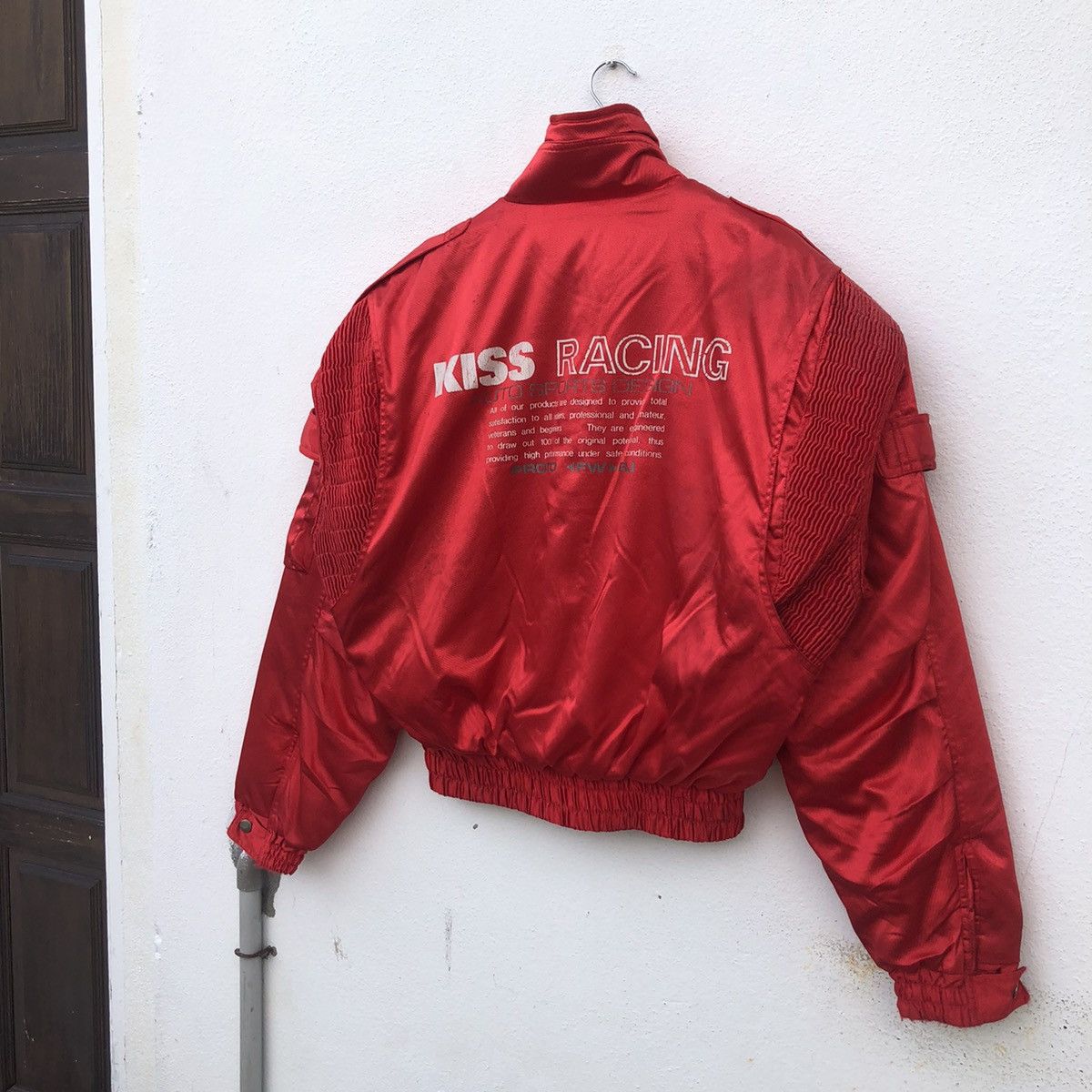 Hein Gericke × Kadoya ‼️RARE‼️ BOMBER JACKET KISS RACING TEAM BIG LOGO Size US L / EU 52-54 / 3 - 11 Thumbnail