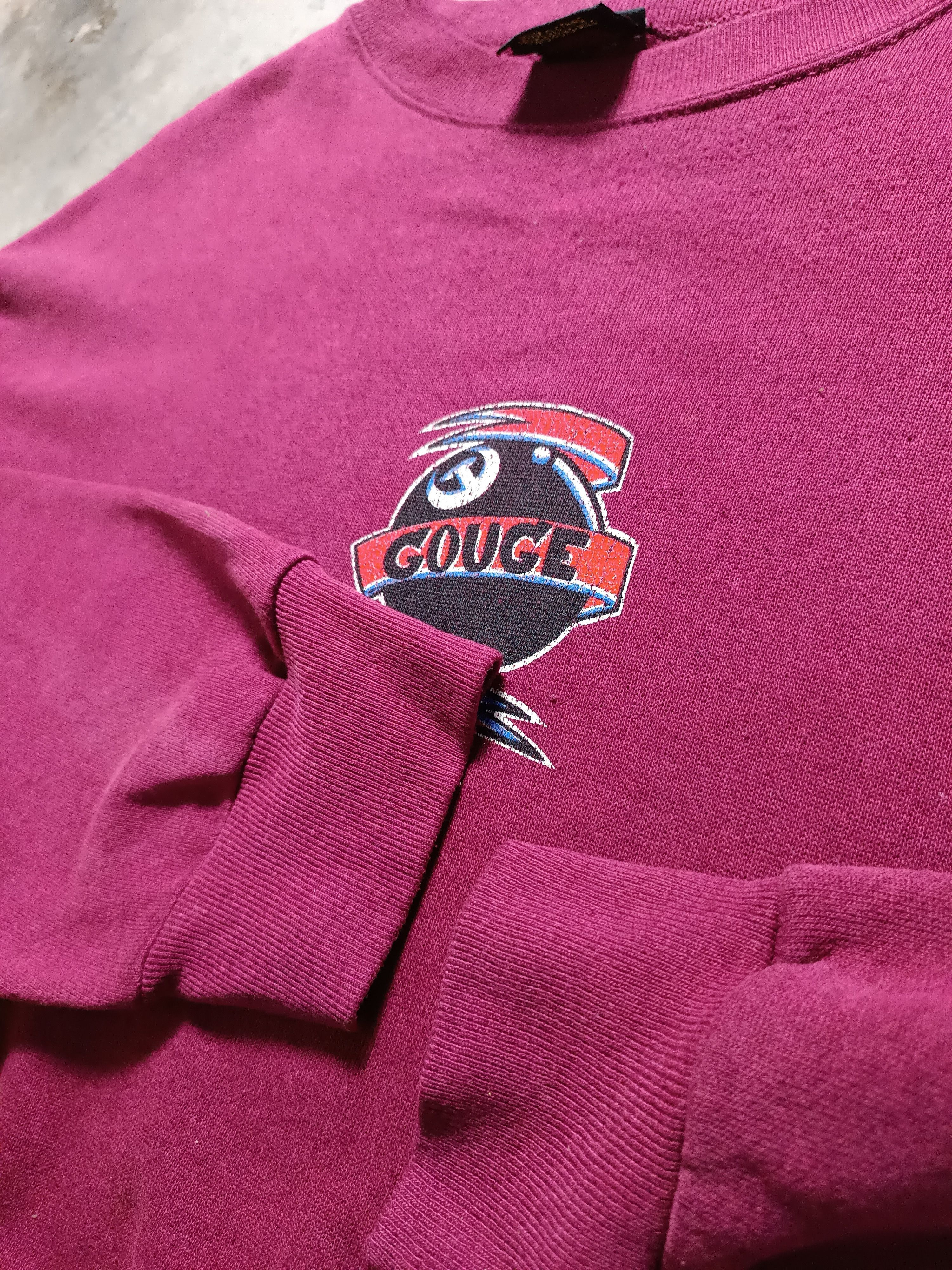 Vintage Vintage 90's Gouge Skateboard Sweatshirt Size US XL / EU 56 / 4 - 2 Thumbnail