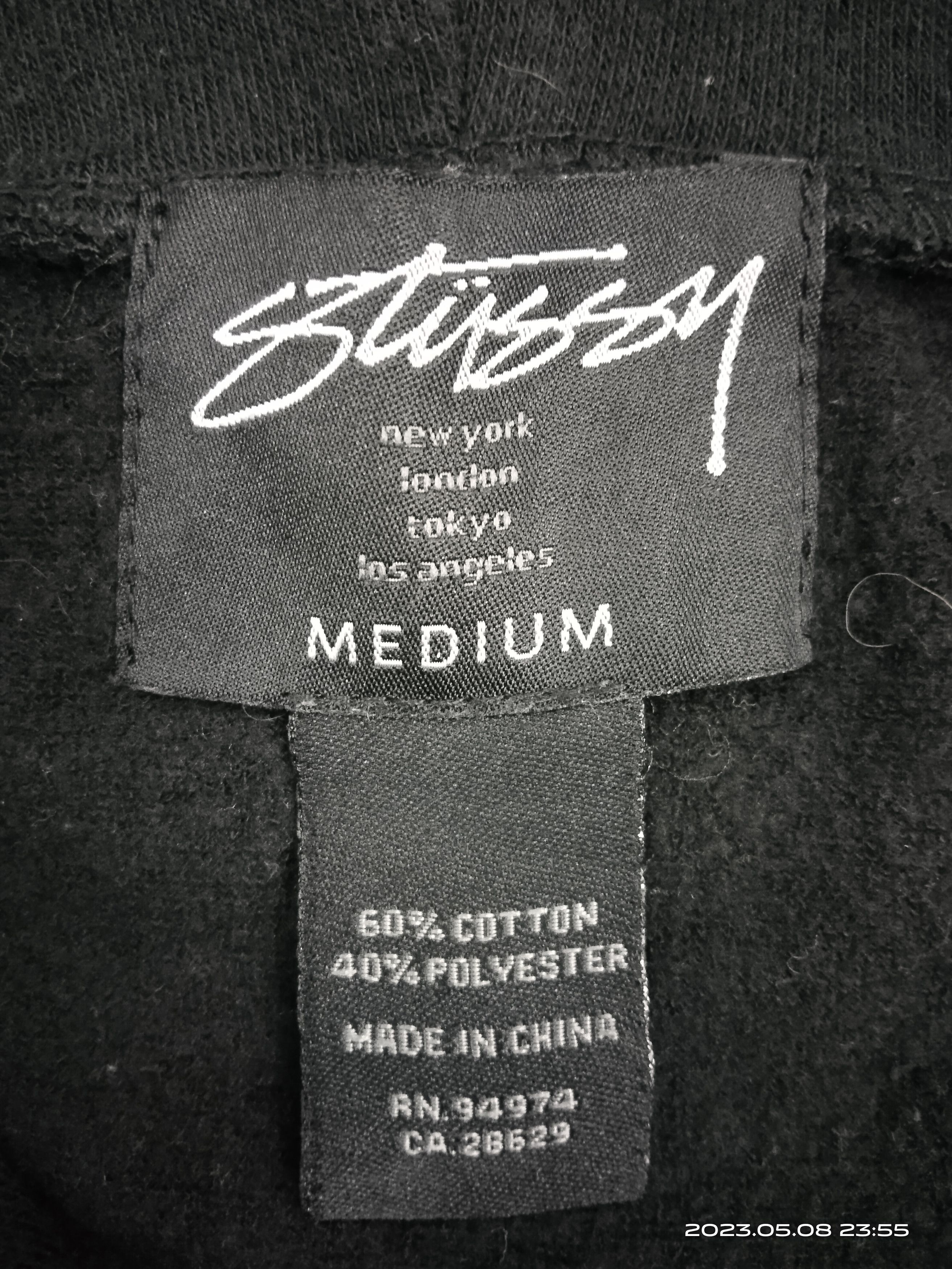 Stussy STUSSY HOODIE CROPPED BIG LOGO Size M / US 6-8 / IT 42-44 - 7 Thumbnail