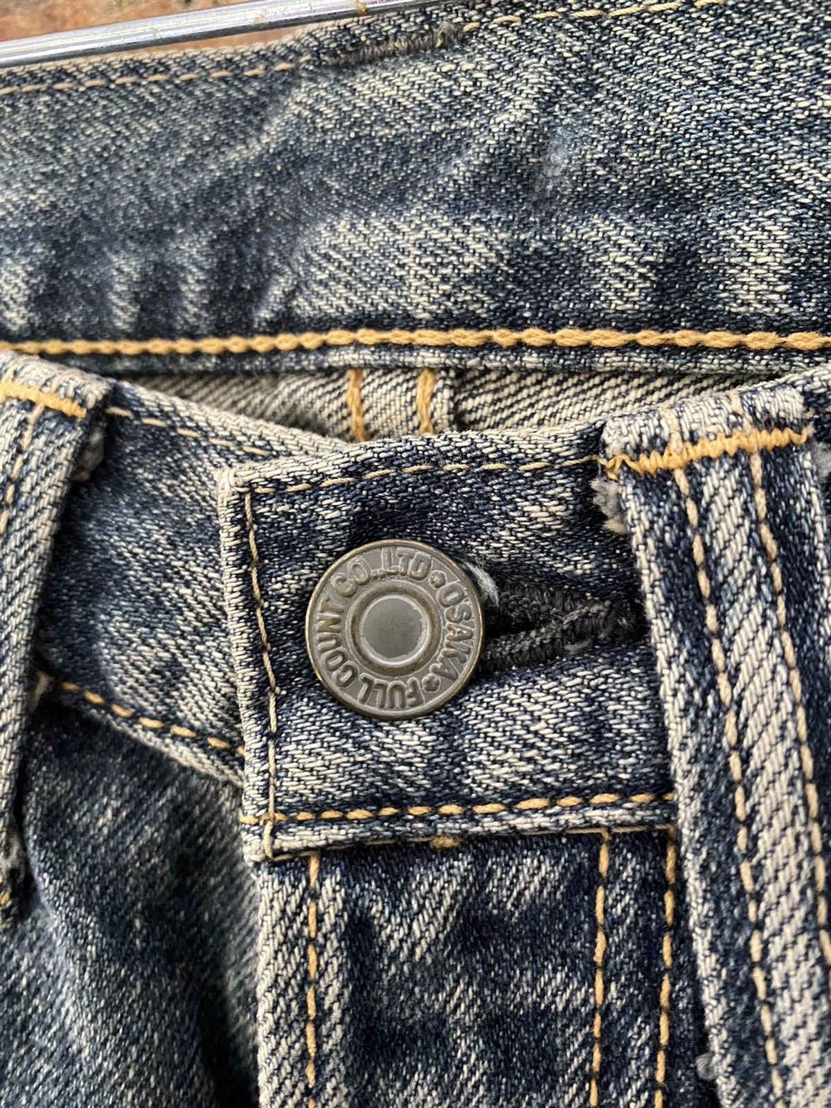 Sugar Cane 90s Full Count Mud wash flare denim Size 27" / US 4 / IT 40 - 7 Thumbnail