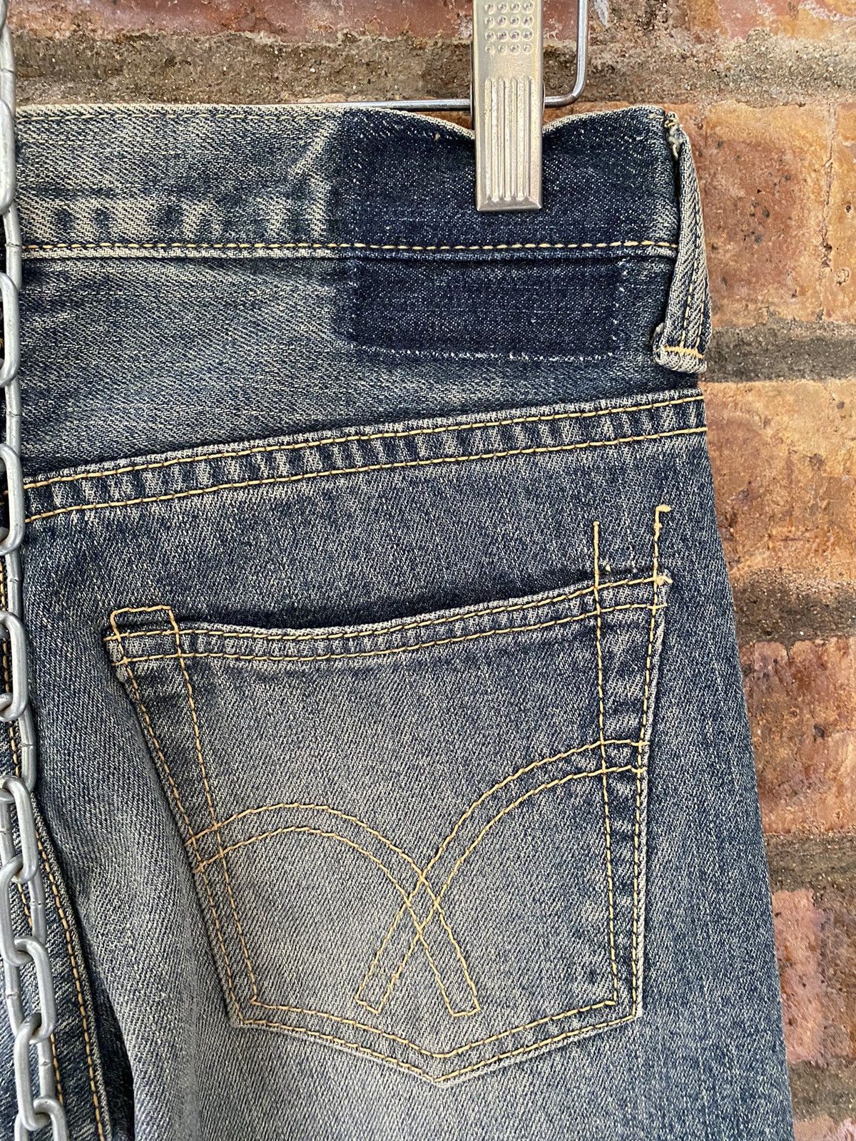 Sugar Cane 90s Full Count Mud wash flare denim Size 27" / US 4 / IT 40 - 11 Thumbnail