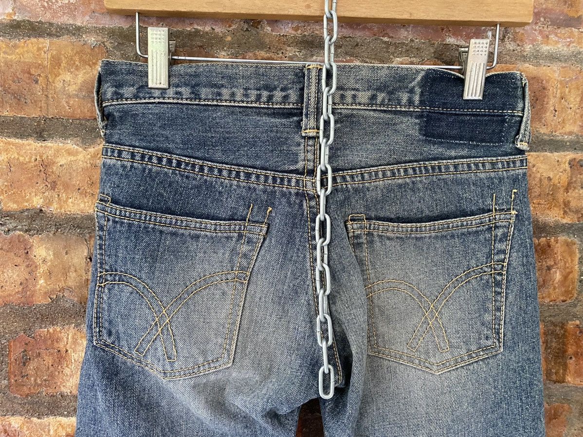 Sugar Cane 90s Full Count Mud wash flare denim Size 27" / US 4 / IT 40 - 10 Thumbnail