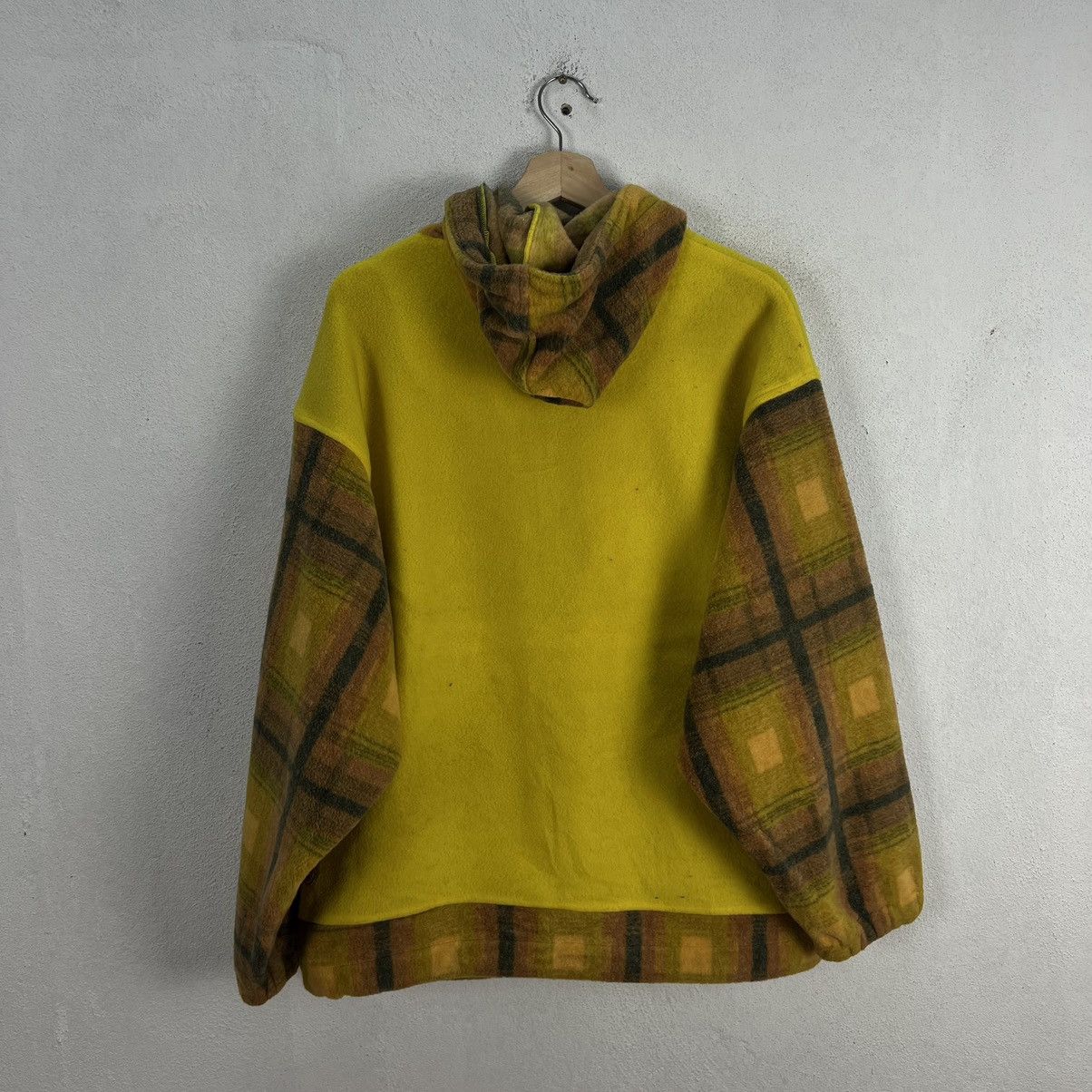 Japanese Brand VINTAGE KICKFLIP ELLESSE SKI FLEECE JACKET TARTAN DESIGN Size US L / EU 52-54 / 3 - 7 Thumbnail