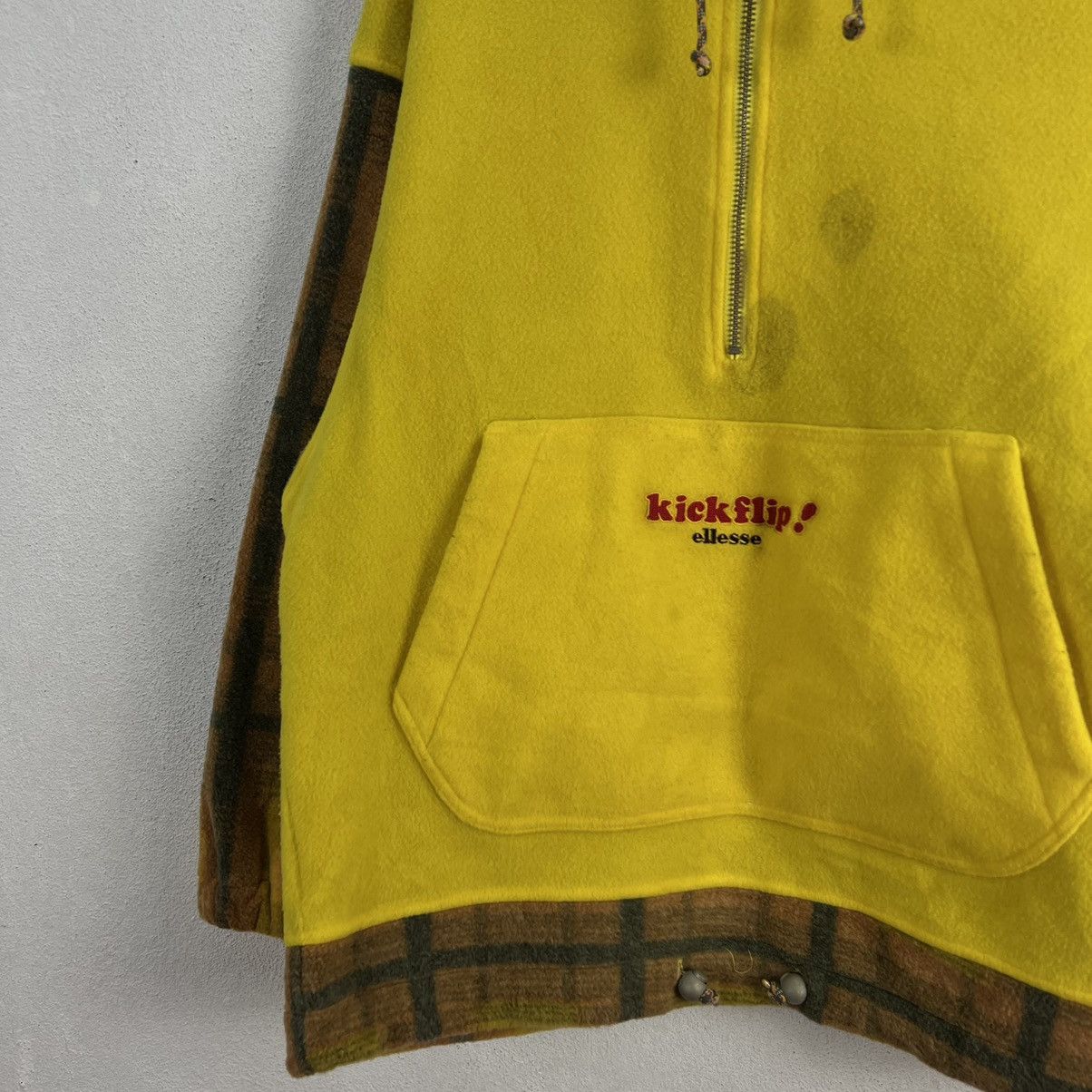 Japanese Brand VINTAGE KICKFLIP ELLESSE SKI FLEECE JACKET TARTAN DESIGN Size US L / EU 52-54 / 3 - 3 Thumbnail