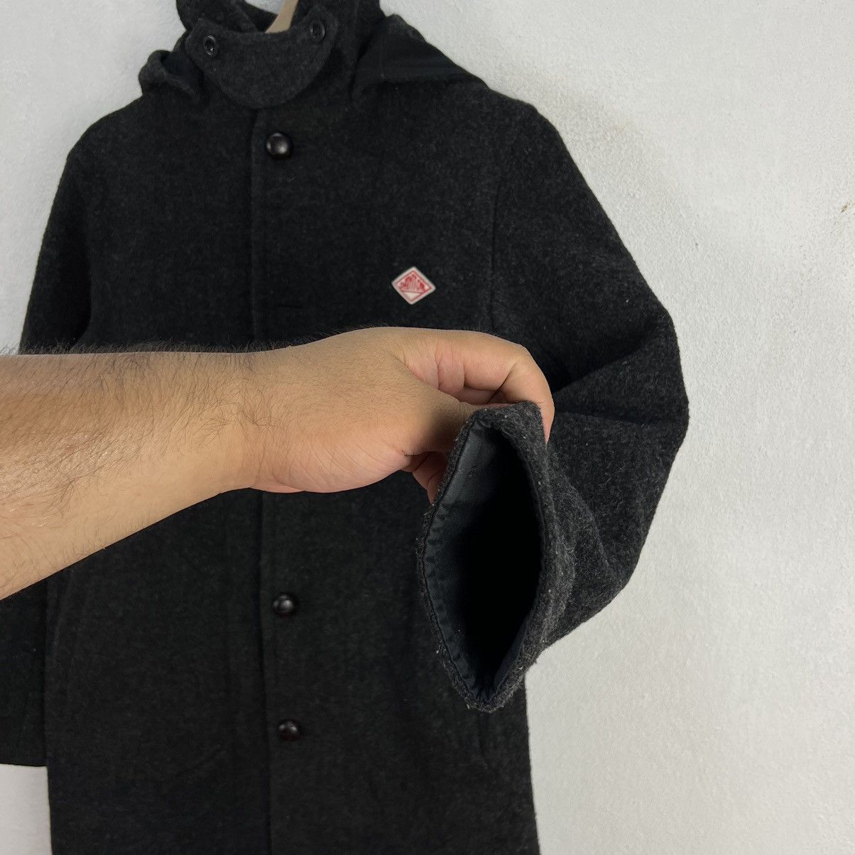 Danton × Japanese Brand WOOL LONG JACKET DANTON VETEMENTS DE TRAVAIL Size US S / EU 44-46 / 1 - 6 Thumbnail