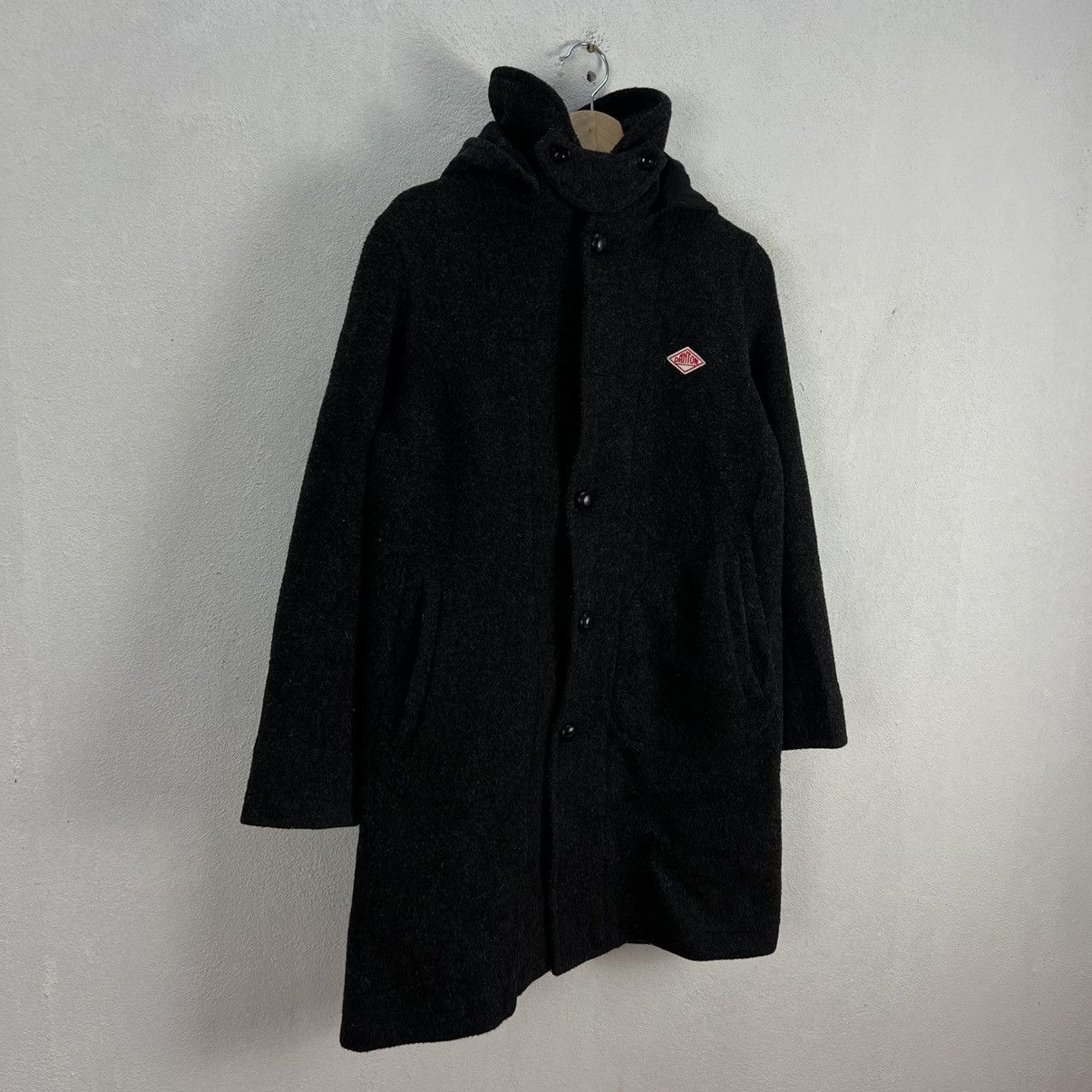 Danton × Japanese Brand WOOL LONG JACKET DANTON VETEMENTS DE TRAVAIL Size US S / EU 44-46 / 1 - 2 Thumbnail
