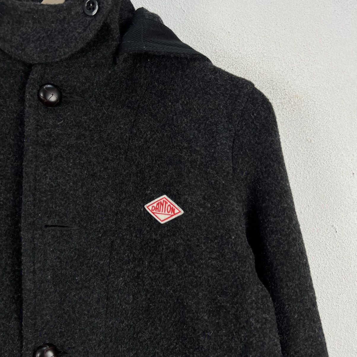 Danton × Japanese Brand WOOL LONG JACKET DANTON VETEMENTS DE TRAVAIL Size US S / EU 44-46 / 1 - 3 Thumbnail