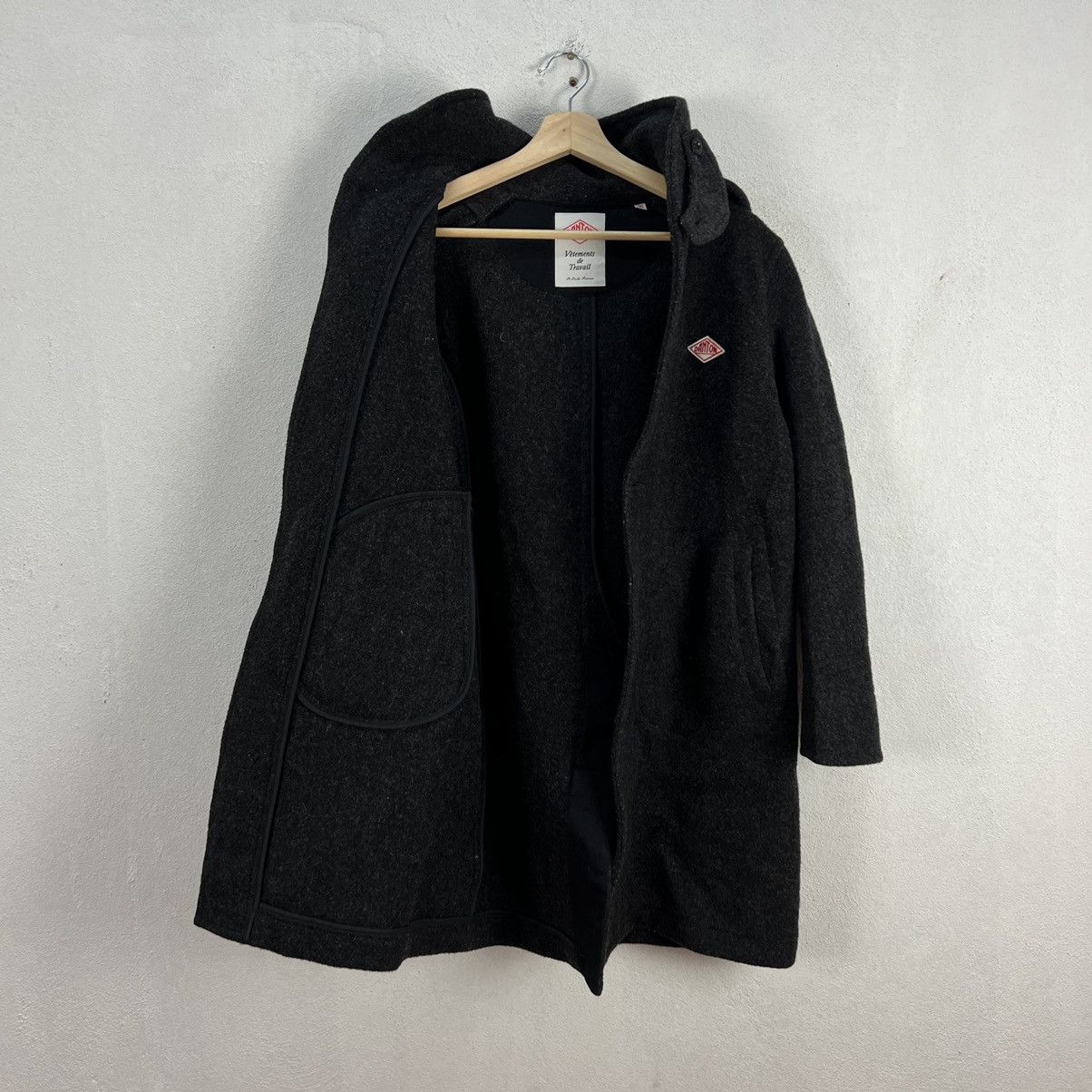 Danton × Japanese Brand WOOL LONG JACKET DANTON VETEMENTS DE TRAVAIL Size US S / EU 44-46 / 1 - 10 Thumbnail