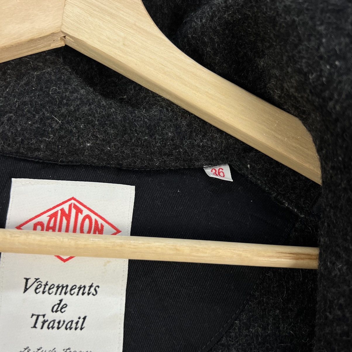 Danton × Japanese Brand WOOL LONG JACKET DANTON VETEMENTS DE TRAVAIL Size US S / EU 44-46 / 1 - 12 Thumbnail
