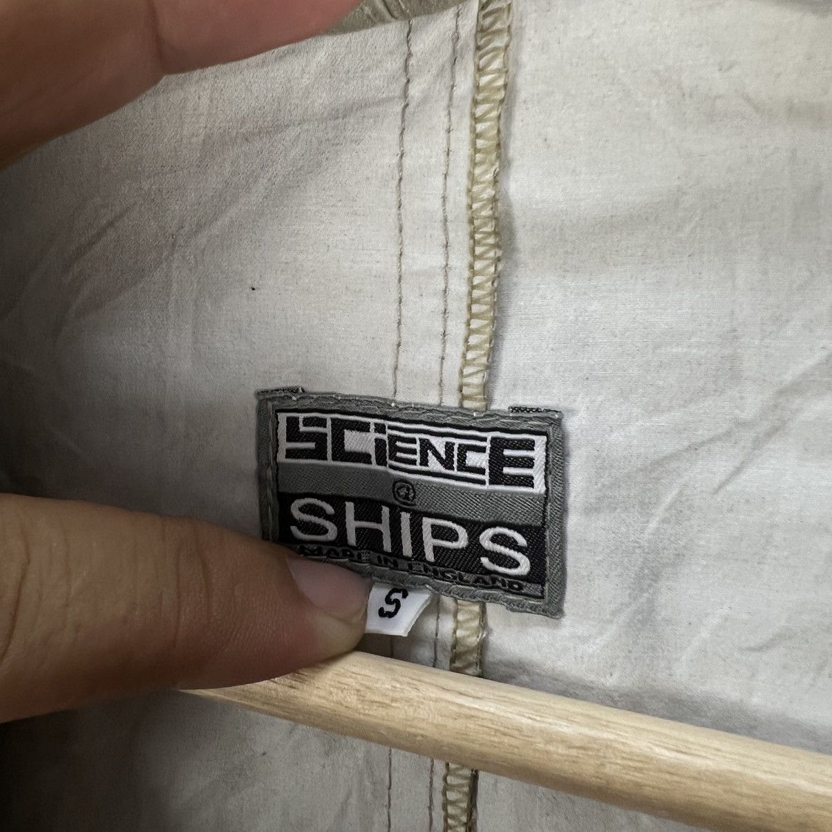 Japanese Brand HIKORY CHORE JACKET SCIENCE SHIPS INSPIRED BY ISSEY MIYAKE Size US S / EU 44-46 / 1 - 9 Thumbnail
