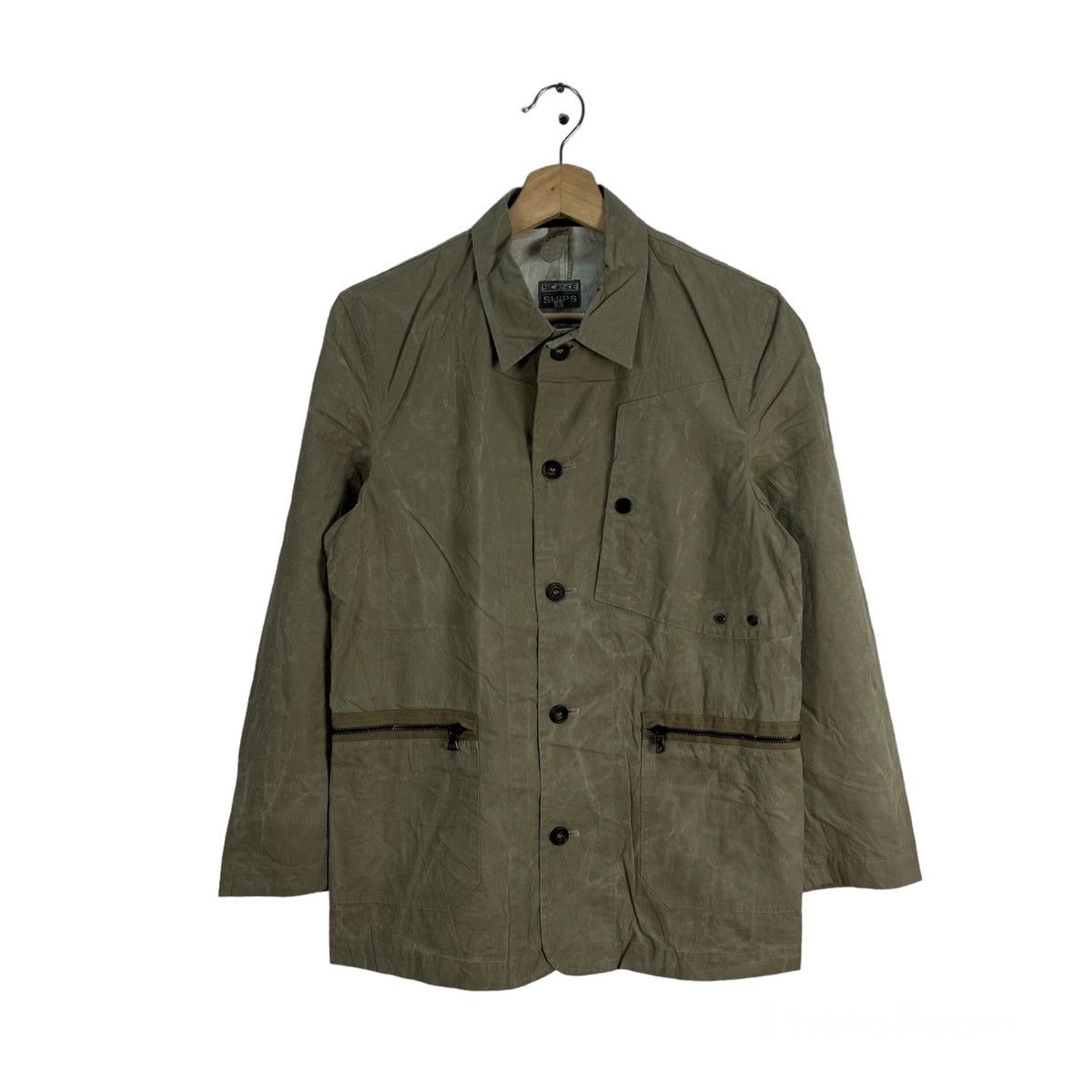 Japanese Brand HIKORY CHORE JACKET SCIENCE SHIPS INSPIRED BY ISSEY MIYAKE Size US S / EU 44-46 / 1 - 1 Thumbnail