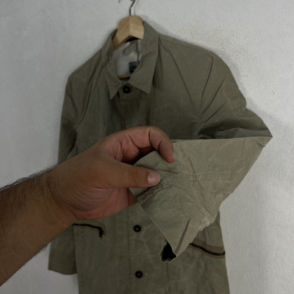 Japanese Brand HIKORY CHORE JACKET SCIENCE SHIPS INSPIRED BY ISSEY MIYAKE Size US S / EU 44-46 / 1 - 5 Thumbnail