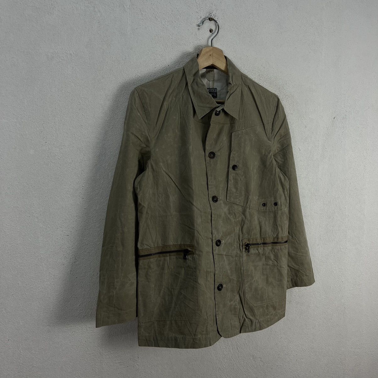 Japanese Brand HIKORY CHORE JACKET SCIENCE SHIPS INSPIRED BY ISSEY MIYAKE Size US S / EU 44-46 / 1 - 2 Thumbnail