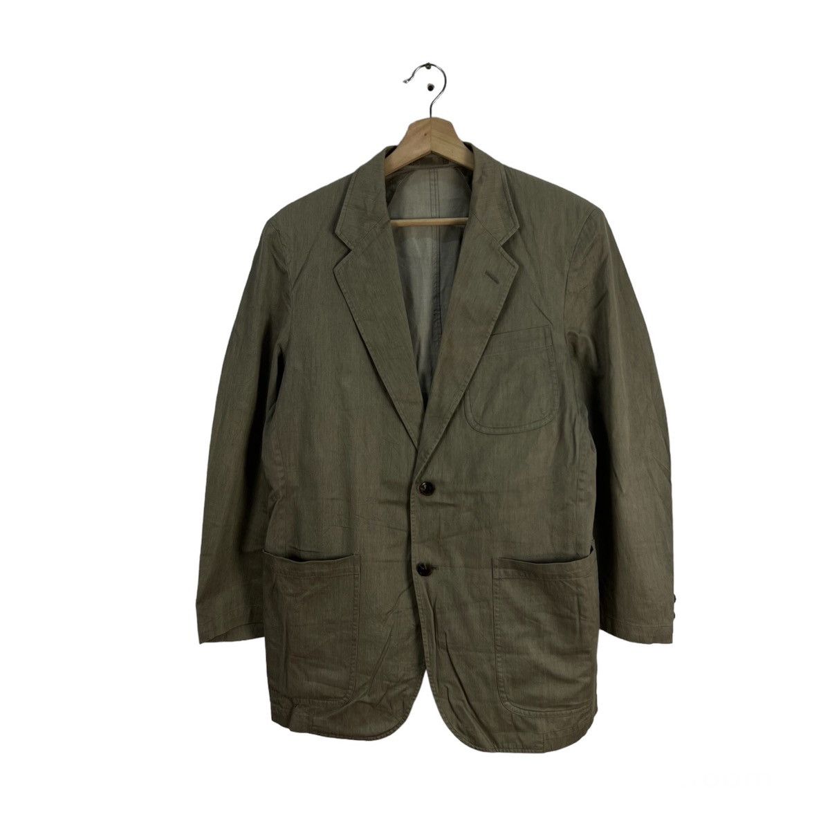 Burberry VINTAGE BURBERRY LONDON CASUAL DOUBLE BREAST COAT JACKET Size US M / EU 48-50 / 2 - 1 Thumbnail