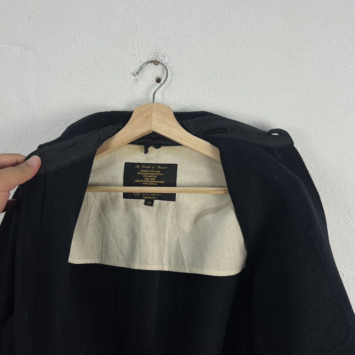 Japanese Brand HIKORY CHORE WOOL JACKET FIDELITY BEAUTY & YOUTH USA MADE Size US M / EU 48-50 / 2 - 8 Thumbnail