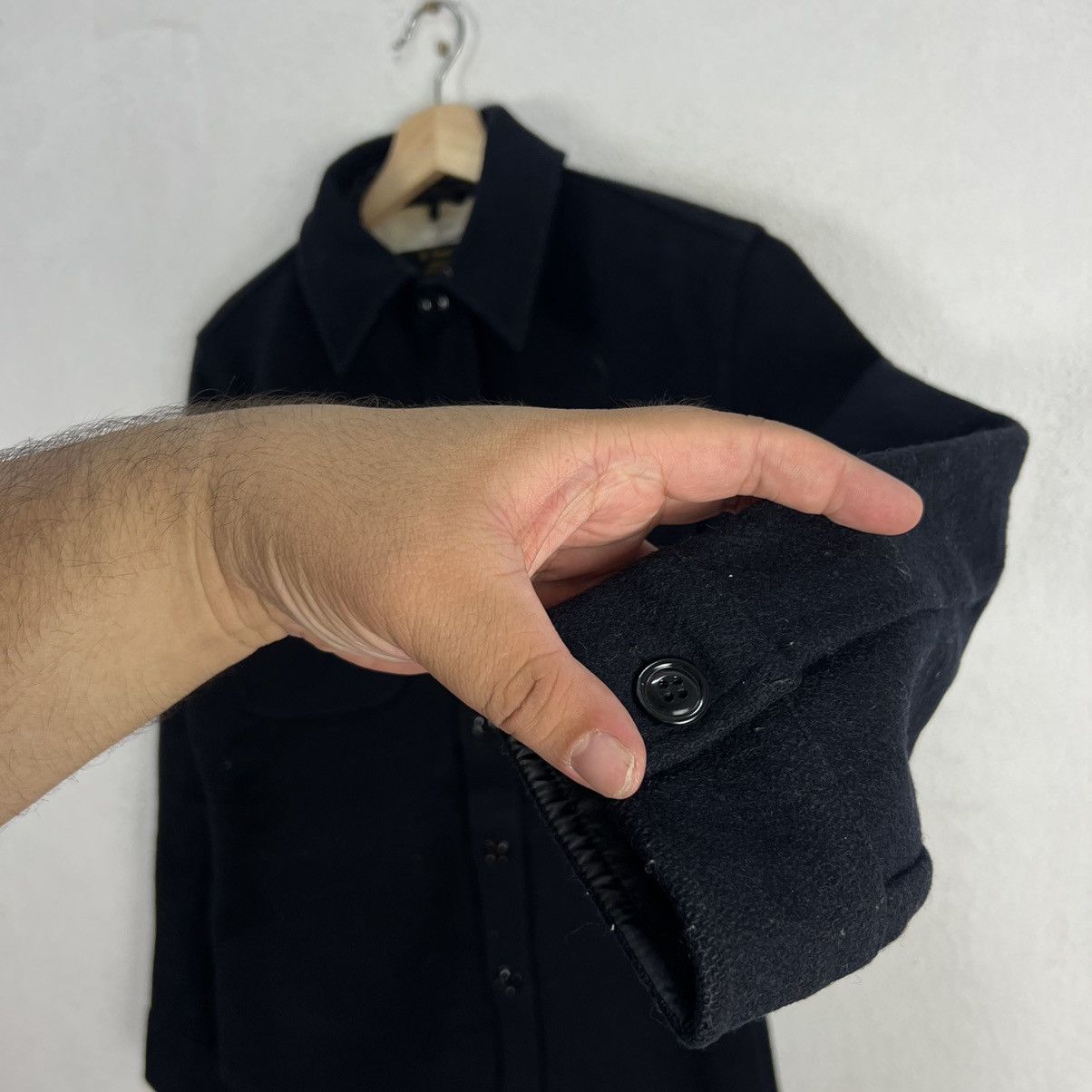 Japanese Brand HIKORY CHORE WOOL JACKET FIDELITY BEAUTY & YOUTH USA MADE Size US M / EU 48-50 / 2 - 5 Thumbnail