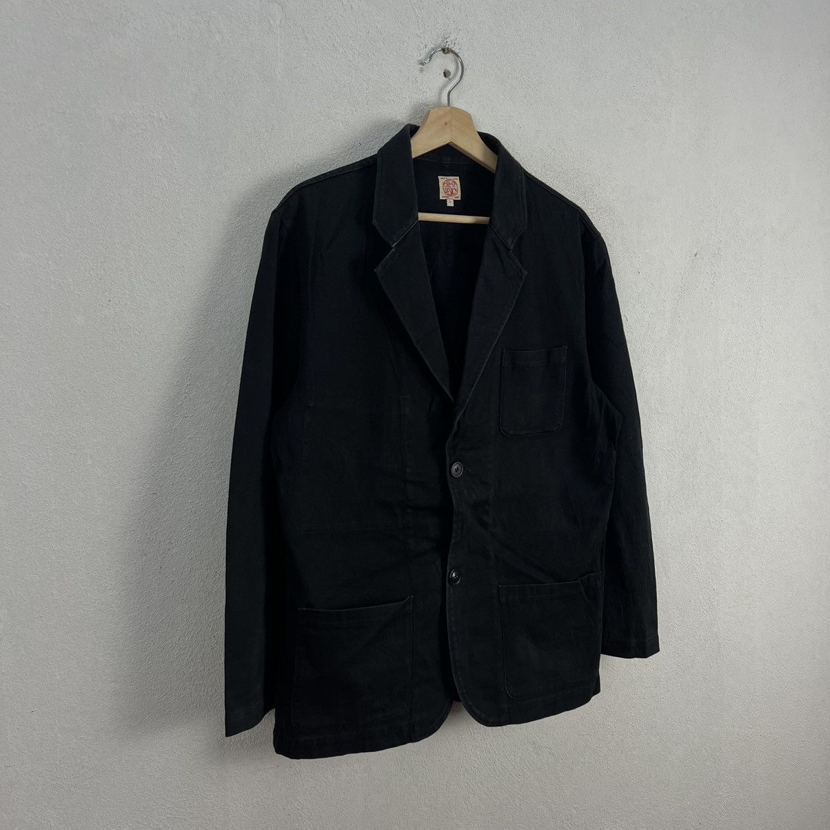 Japanese Brand VINTAGE HIKORY CHORE JACKET CHEST DESIGN JAPAN ISSEY MIYAKE Size US L / EU 52-54 / 3 - 2 Thumbnail