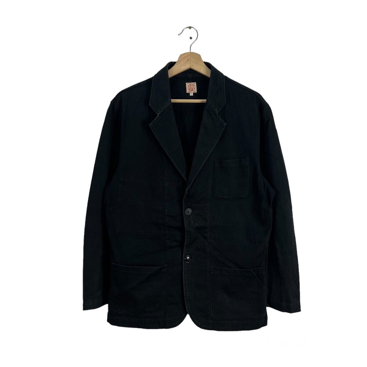 Japanese Brand VINTAGE HIKORY CHORE JACKET CHEST DESIGN JAPAN ISSEY MIYAKE Size US L / EU 52-54 / 3 - 1 Thumbnail