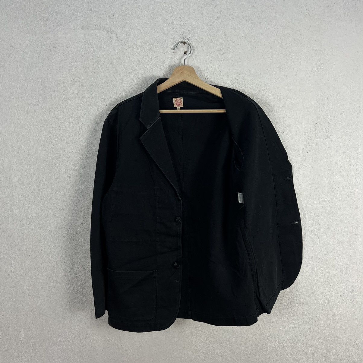 Japanese Brand VINTAGE HIKORY CHORE JACKET CHEST DESIGN JAPAN ISSEY MIYAKE Size US L / EU 52-54 / 3 - 10 Thumbnail