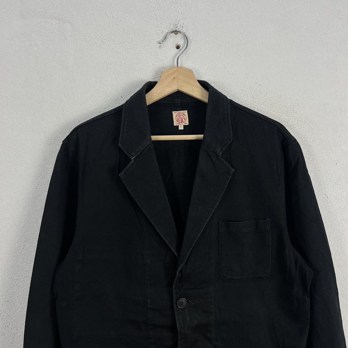 Japanese Brand VINTAGE HIKORY CHORE JACKET CHEST DESIGN JAPAN ISSEY MIYAKE Size US L / EU 52-54 / 3 - 3 Thumbnail