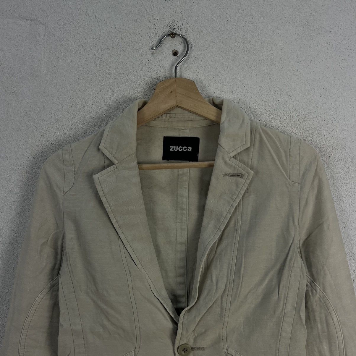 Issey Miyake CROPPED COAT JACKET ZUCCA JAPAN BY ISSEY MIYAKE Size S / US 4 / IT 40 - 3 Thumbnail