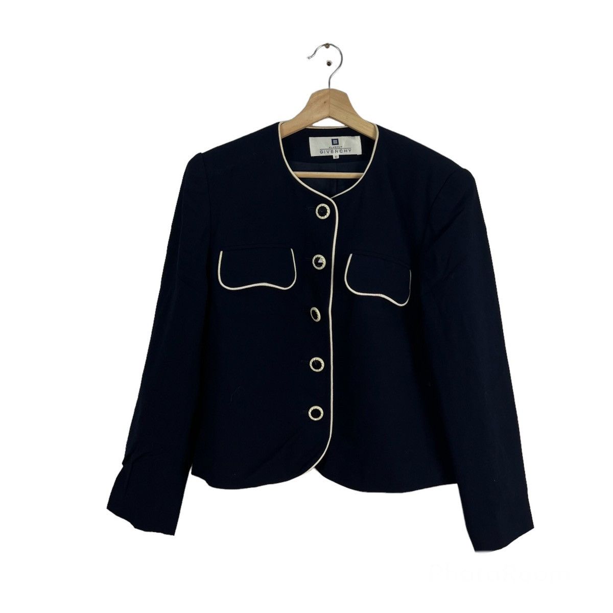 CROPPED COAT JACKET GLAMOUR GIVENCHY DESIGNER