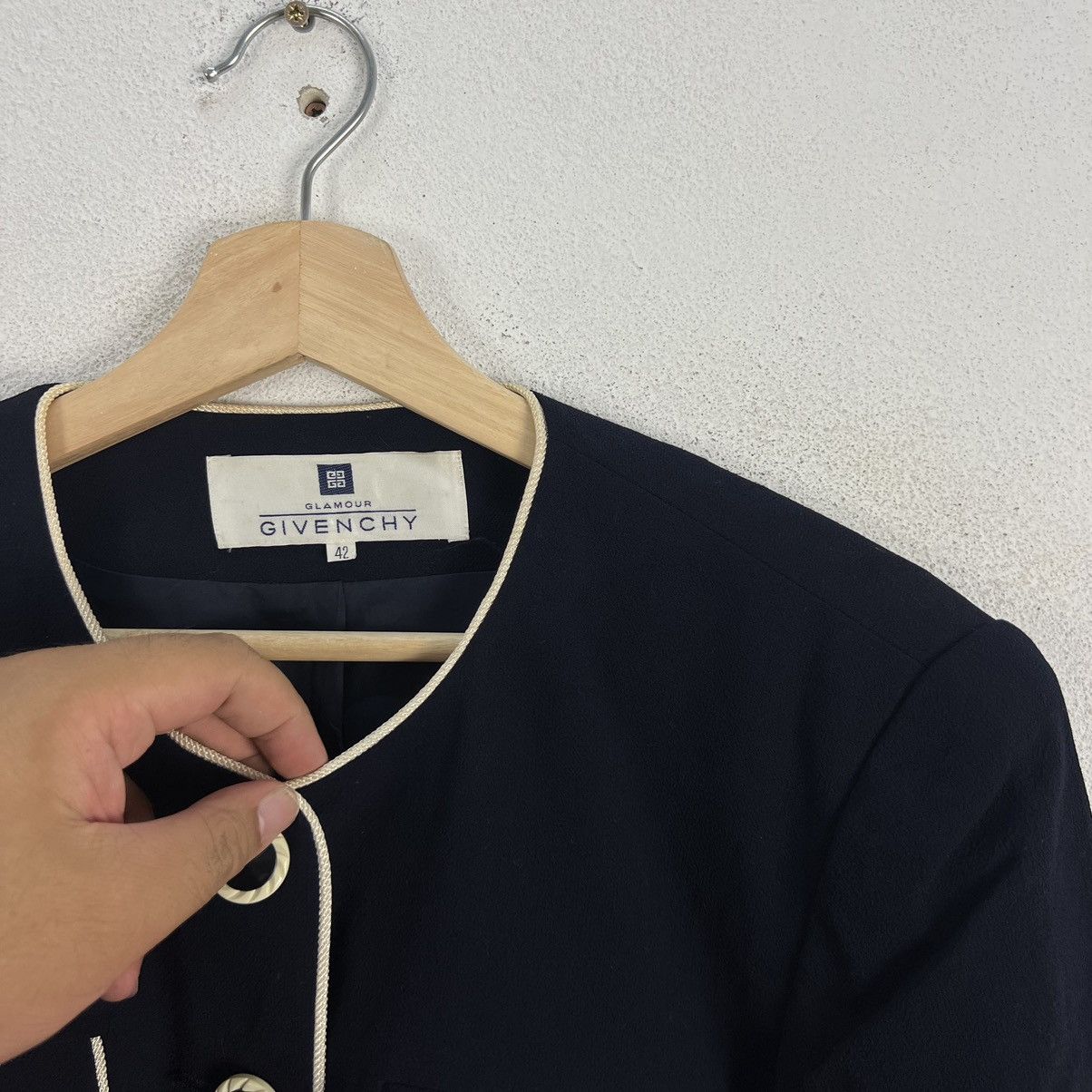 Givenchy CROPPED COAT JACKET GLAMOUR GIVENCHY DESIGNER Size M / US 6-8 / IT 42-44 - 4 Thumbnail