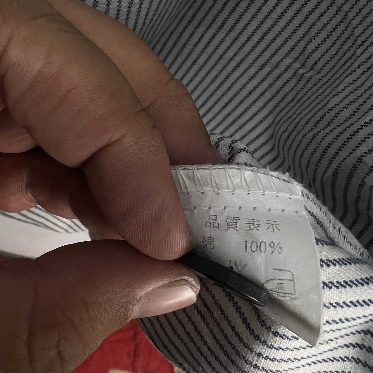 Japanese Brand VINTAGE DOWNINGS JAPAN STRIPED HIKORY CHORE JACKET Size US M / EU 48-50 / 2 - 10 Thumbnail