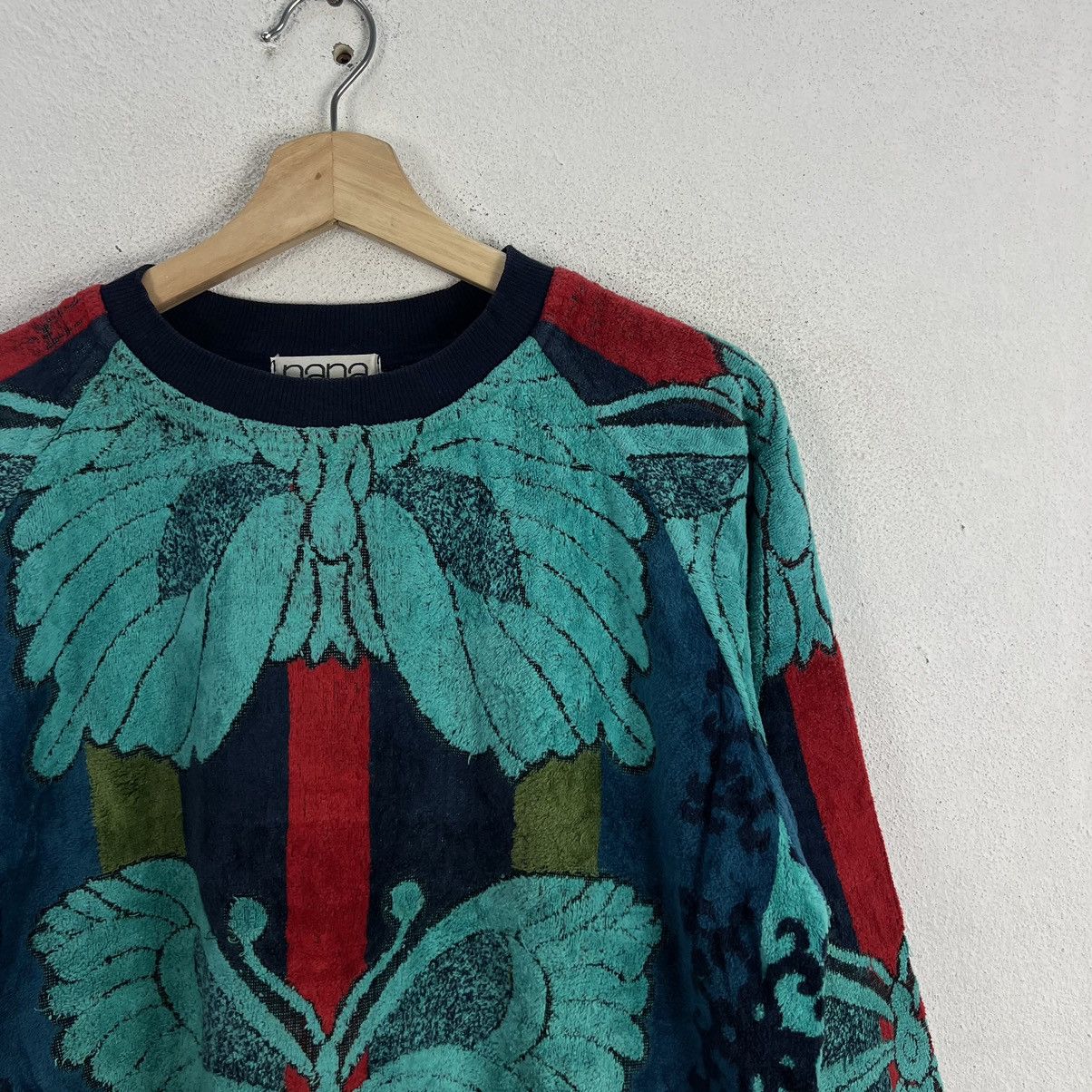 Japanese Brand VINTAGE NANA JAPAN SWEATSHIRT BUTTERFLY BIG LOGO Size US M / EU 48-50 / 2 - 5 Thumbnail