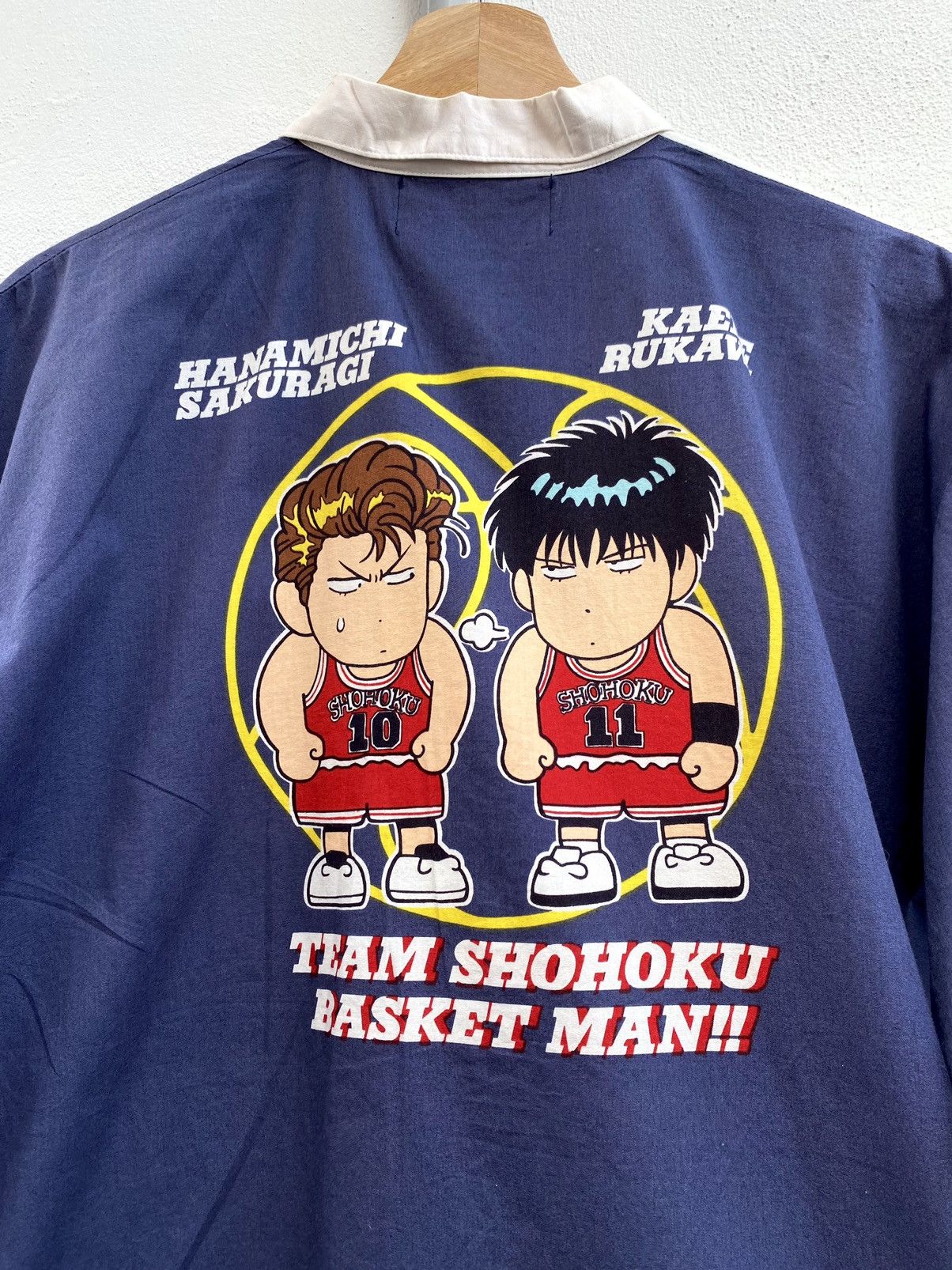 Anime × Japanese Brand Vintage Rare Slam Dunk © 1994 Bandai Size US L / EU 52-54 / 3 - 8 Thumbnail
