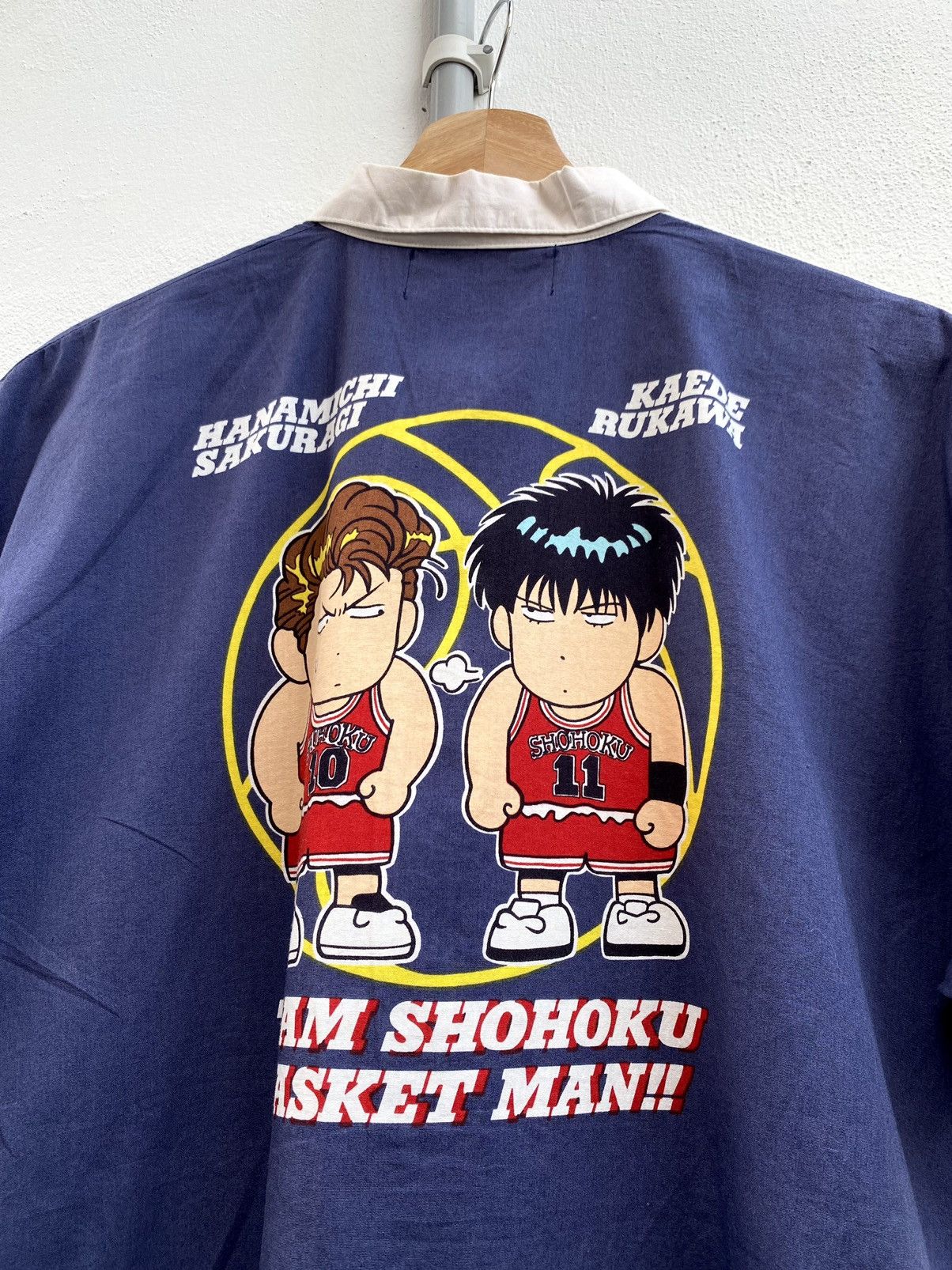 Anime × Japanese Brand Vintage Rare Slam Dunk © 1994 Bandai Size US L / EU 52-54 / 3 - 3 Thumbnail